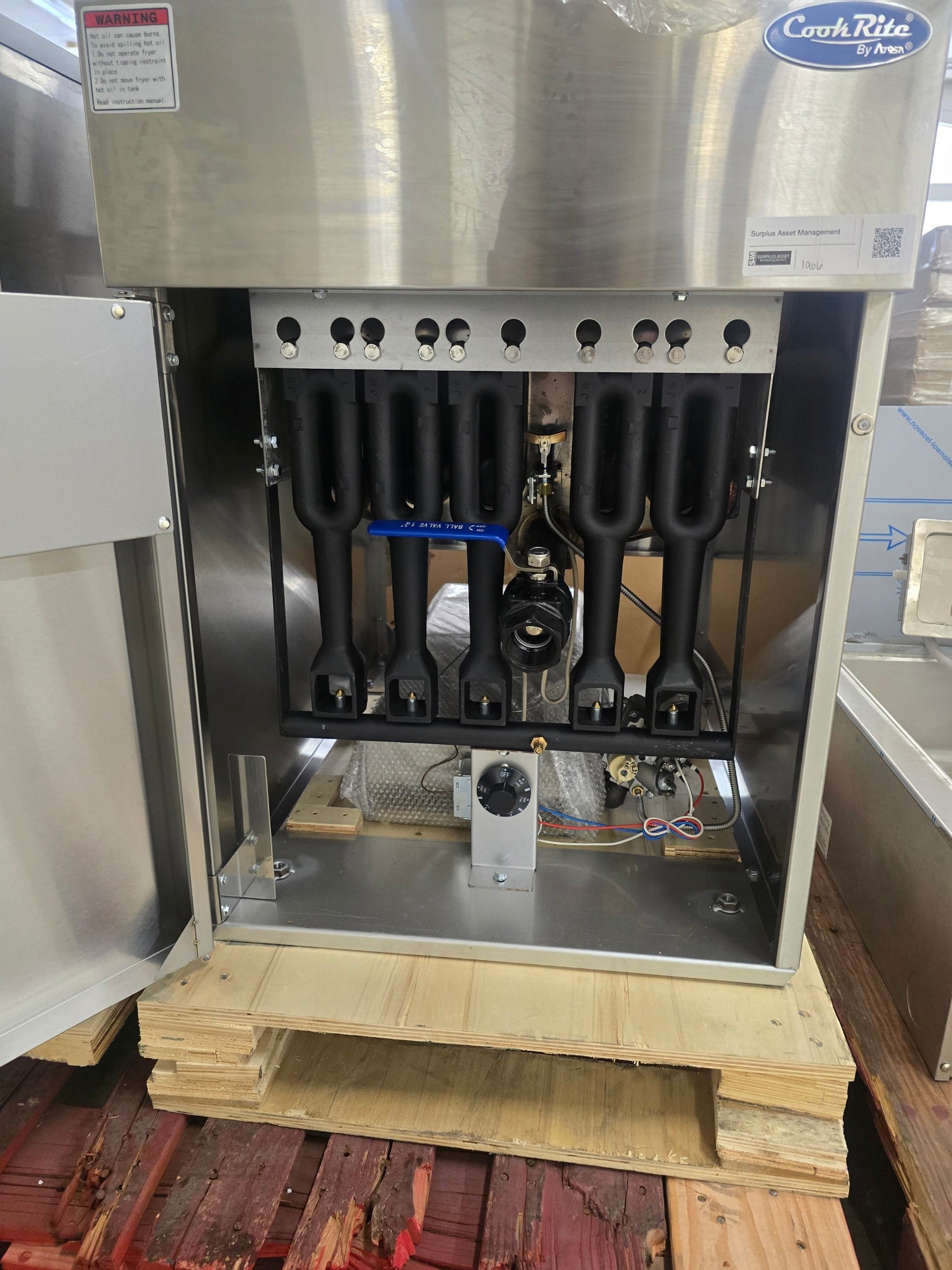 **NEW** CookRite | ATFS-75 | 75 lb. Capacity | Natural Gas| Deep Fryer