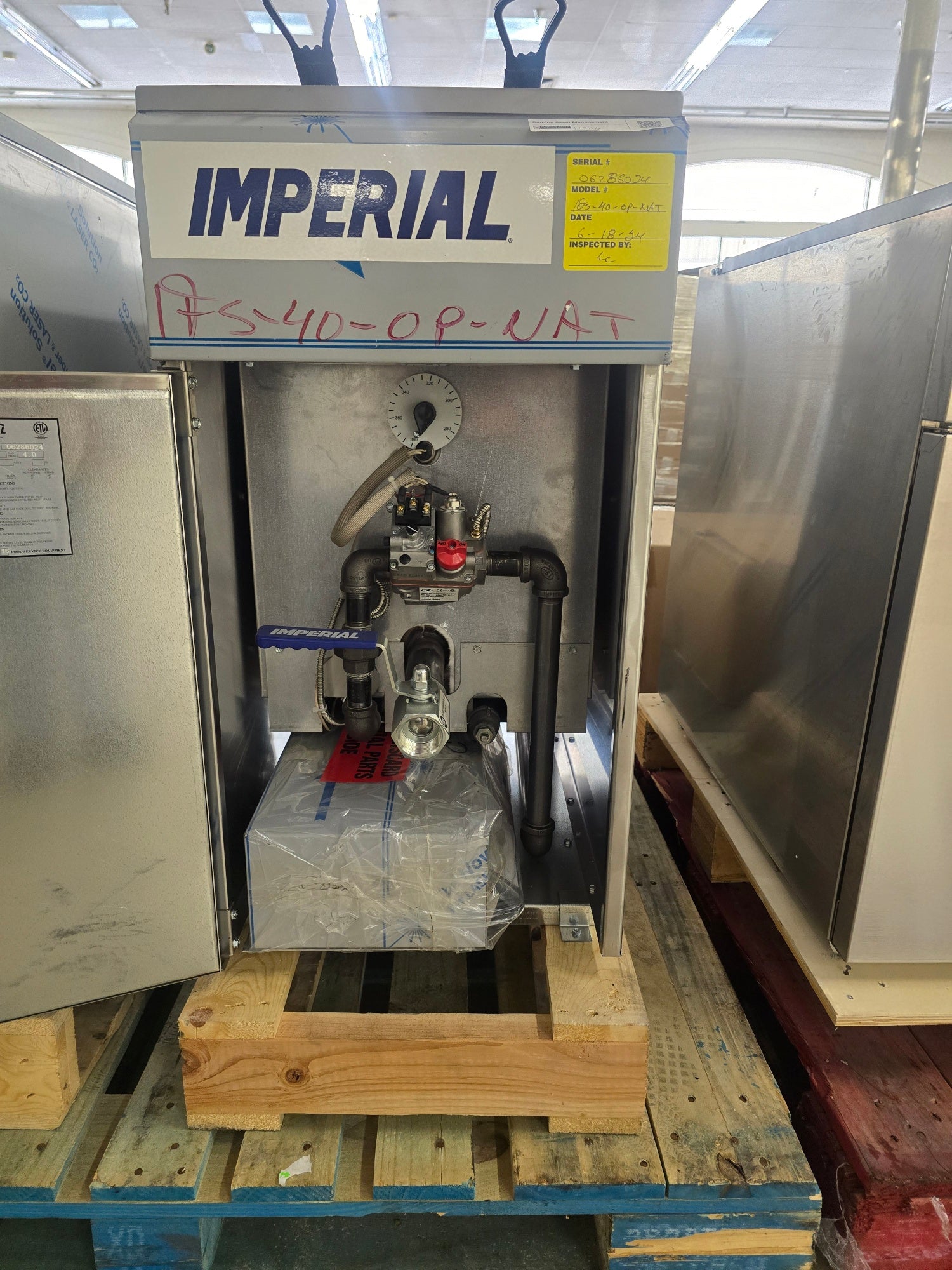 **NEW**Imperial | IFS-40-OP | Natural Gas | 40 LB Open Pot | Fryer