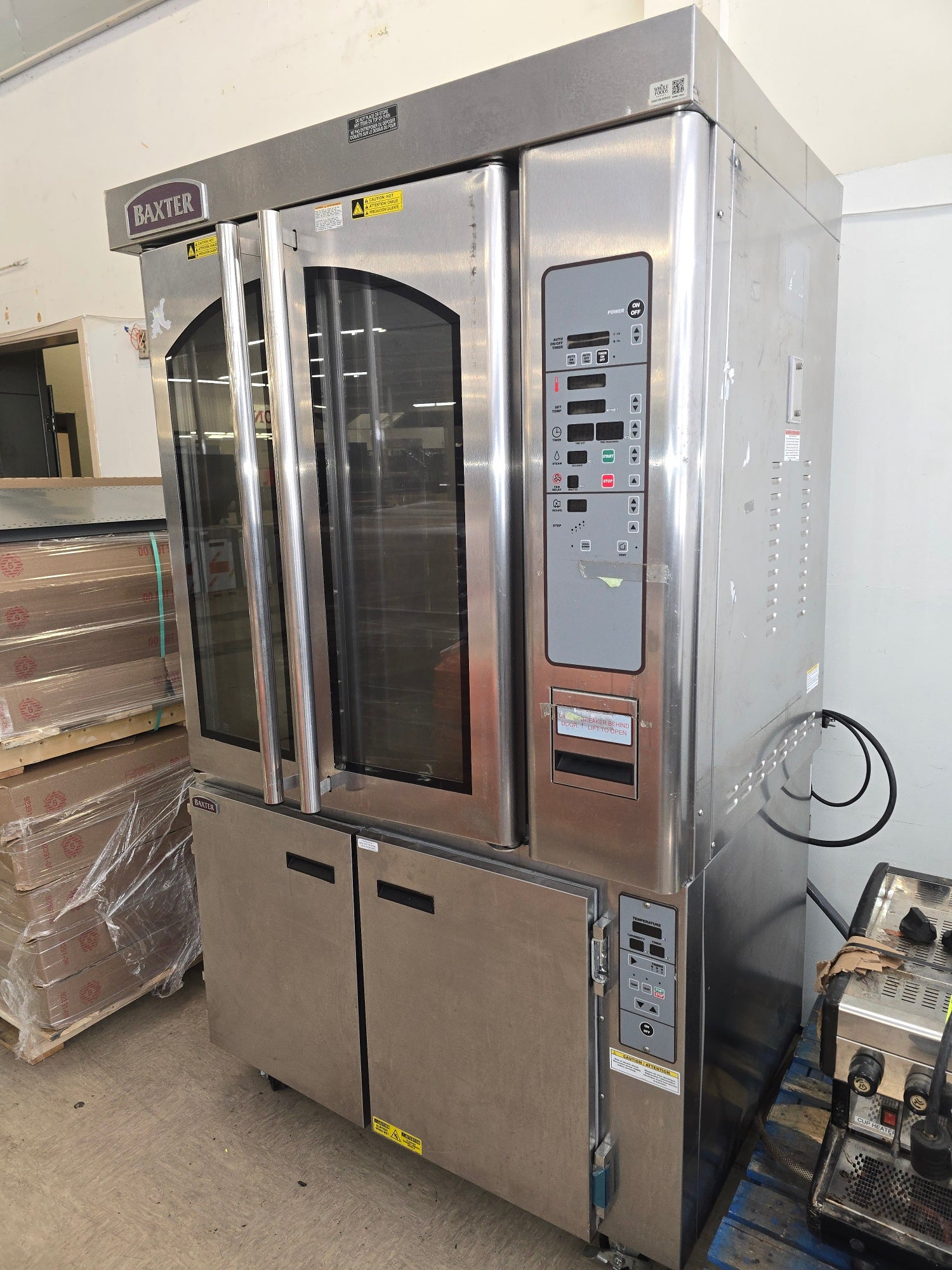 Baxter | OV310E | Deck Mini Electric Rotating Rack Convection Oven