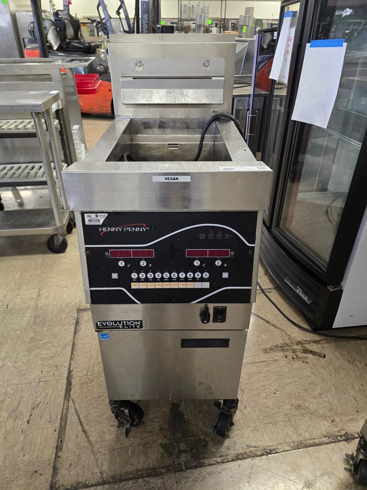 Open Well Fryer | Henny Penny | Model # EEG-241 | NG / 120 Volt