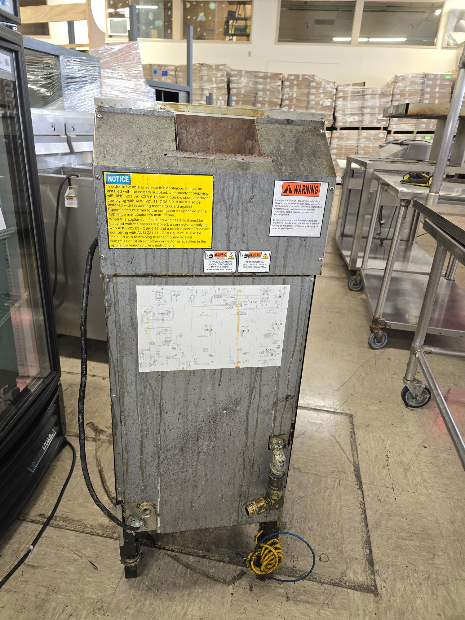 Open Well Fryer | Henny Penny | Model # EEG-241 | NG / 120 Volt