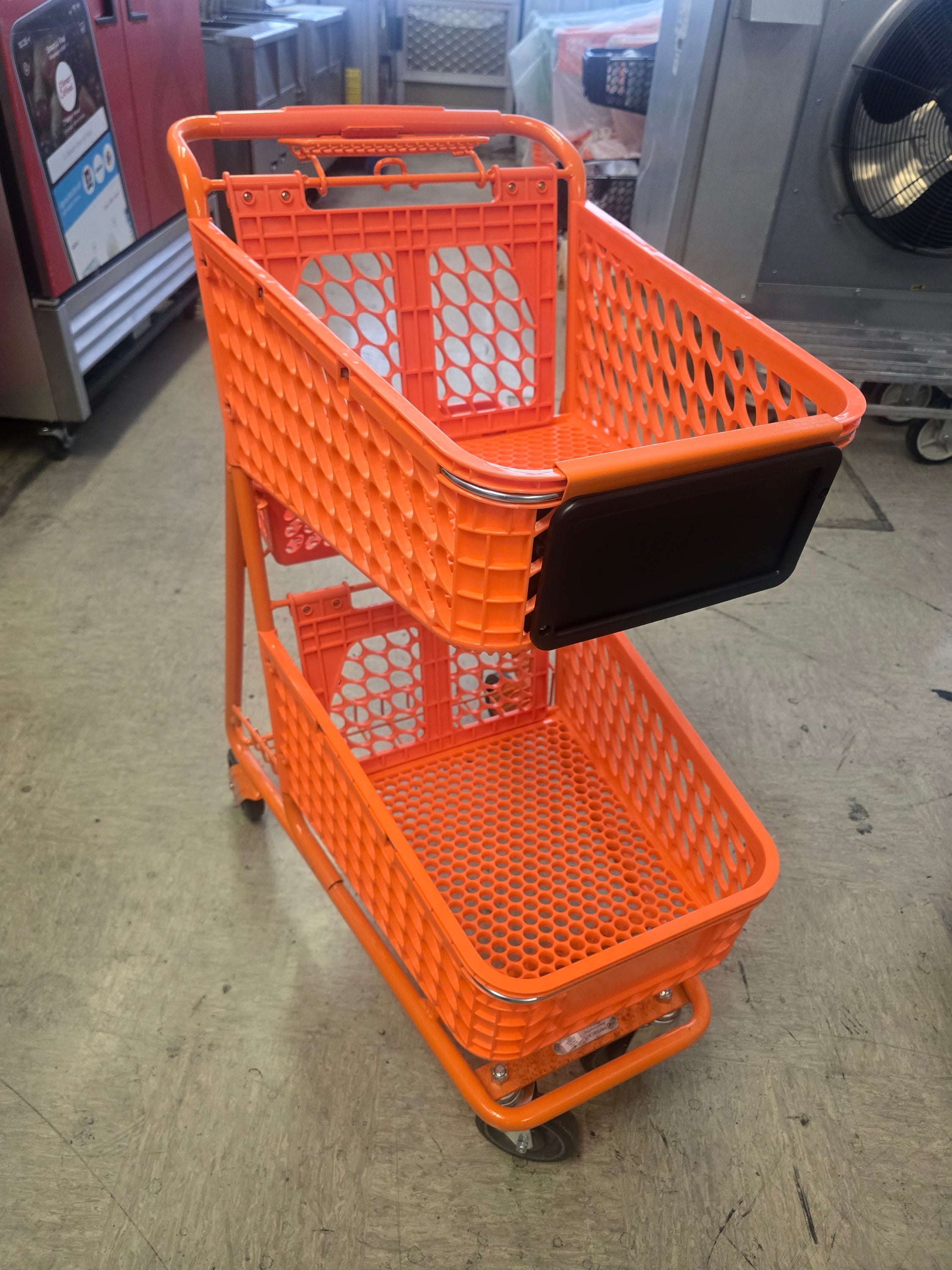 Orange Shopping Carts | Model # 104-110-B-T