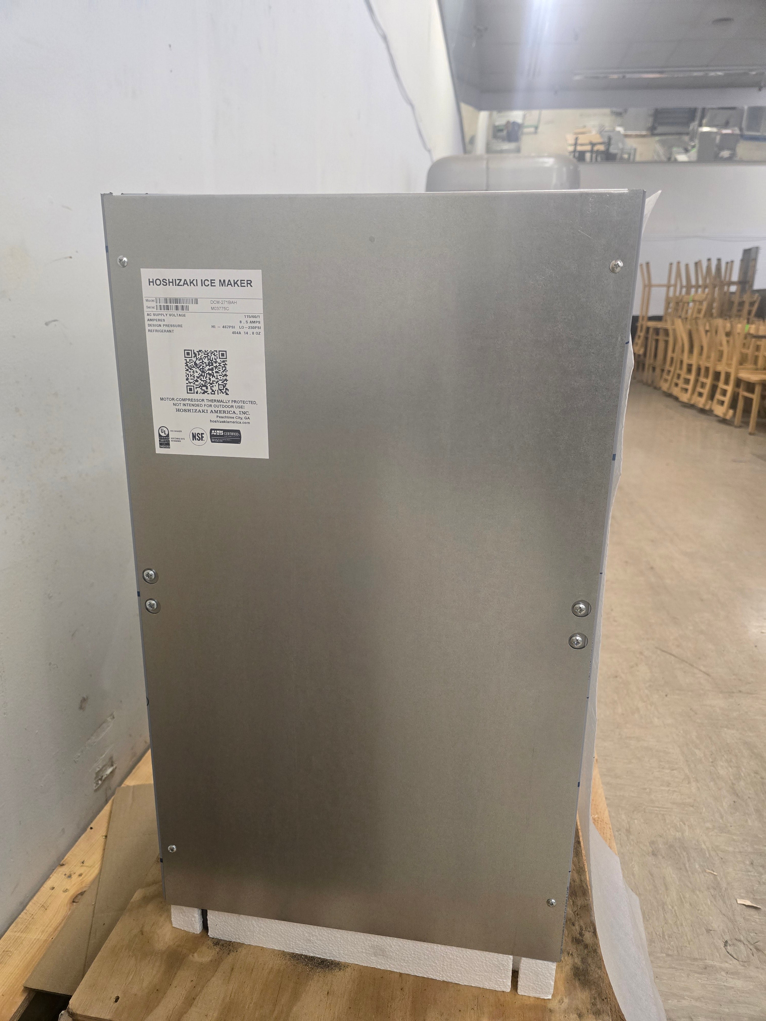 NEW HOSHIZAKI ICE MAKER | COUNTERTOP | DCM-271BAH |115V