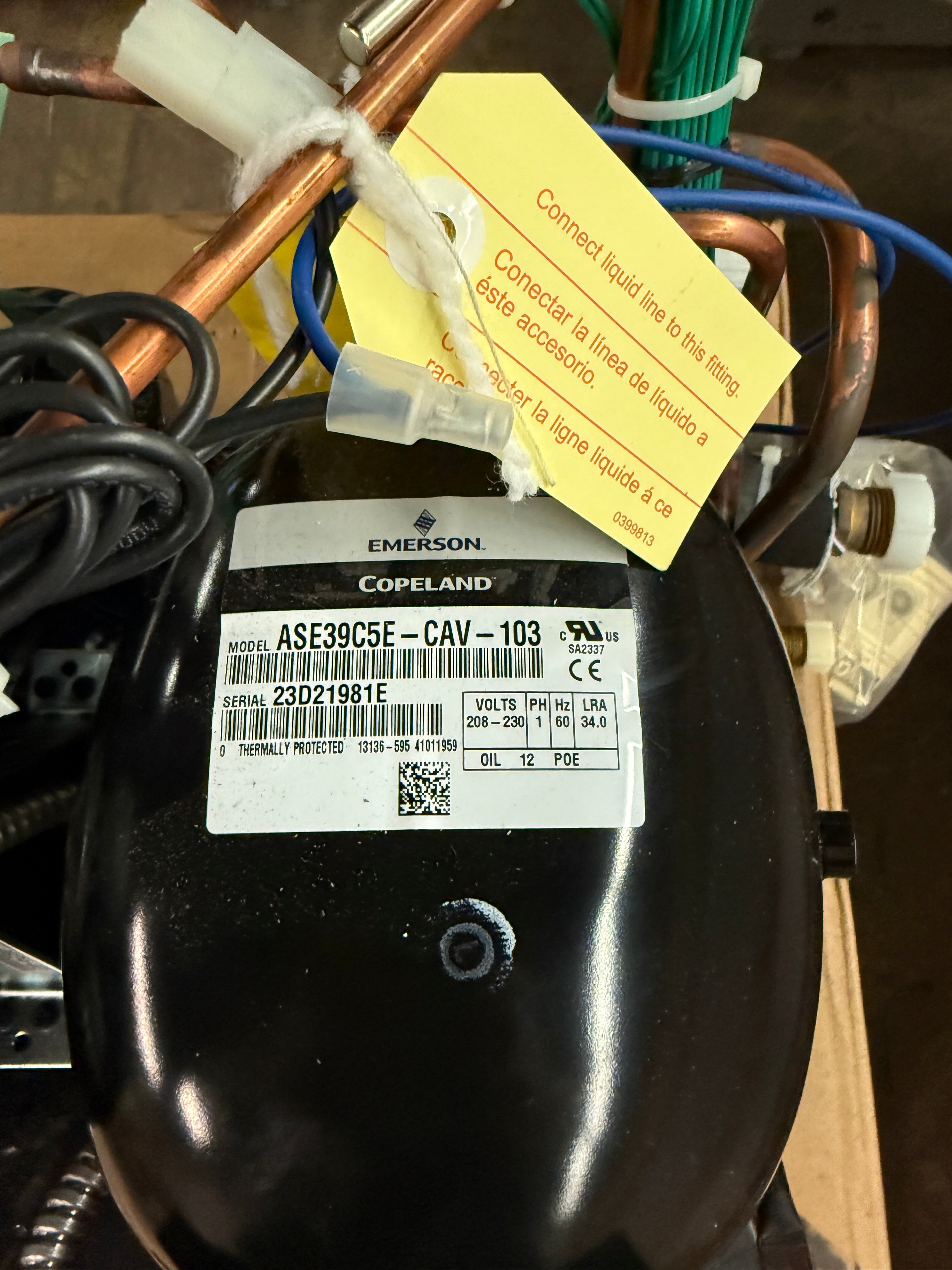 **NEW** Commercial Condensing Unit | Hussmann M6ZM-H054-CAV-121