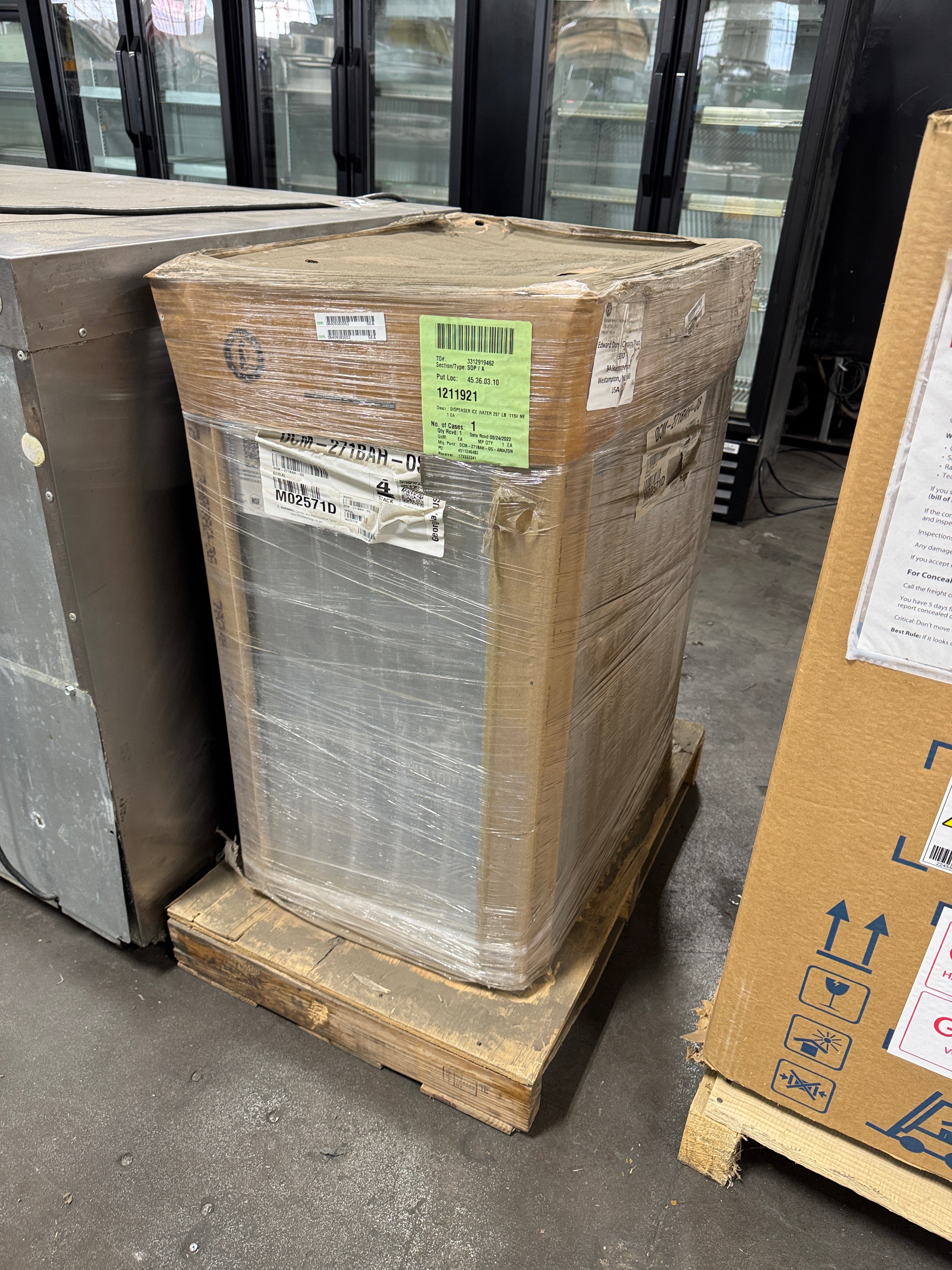 *NEW* Touchless Cubelet Ice and Water Dispenser | HOSHIZAKI | M# DCM-271BAH OS | 115v