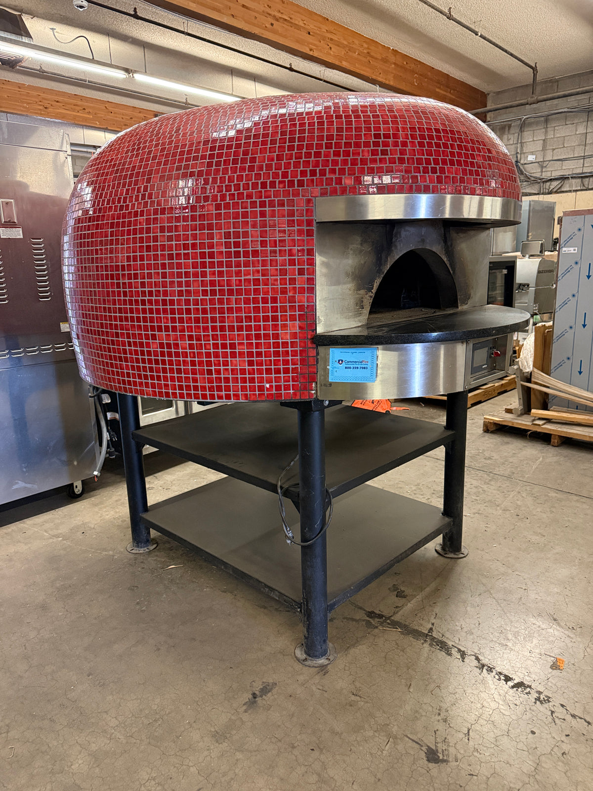 Pizza Oven | Marra Forni | Model # NP140G | NG & Solid Wood Fuel