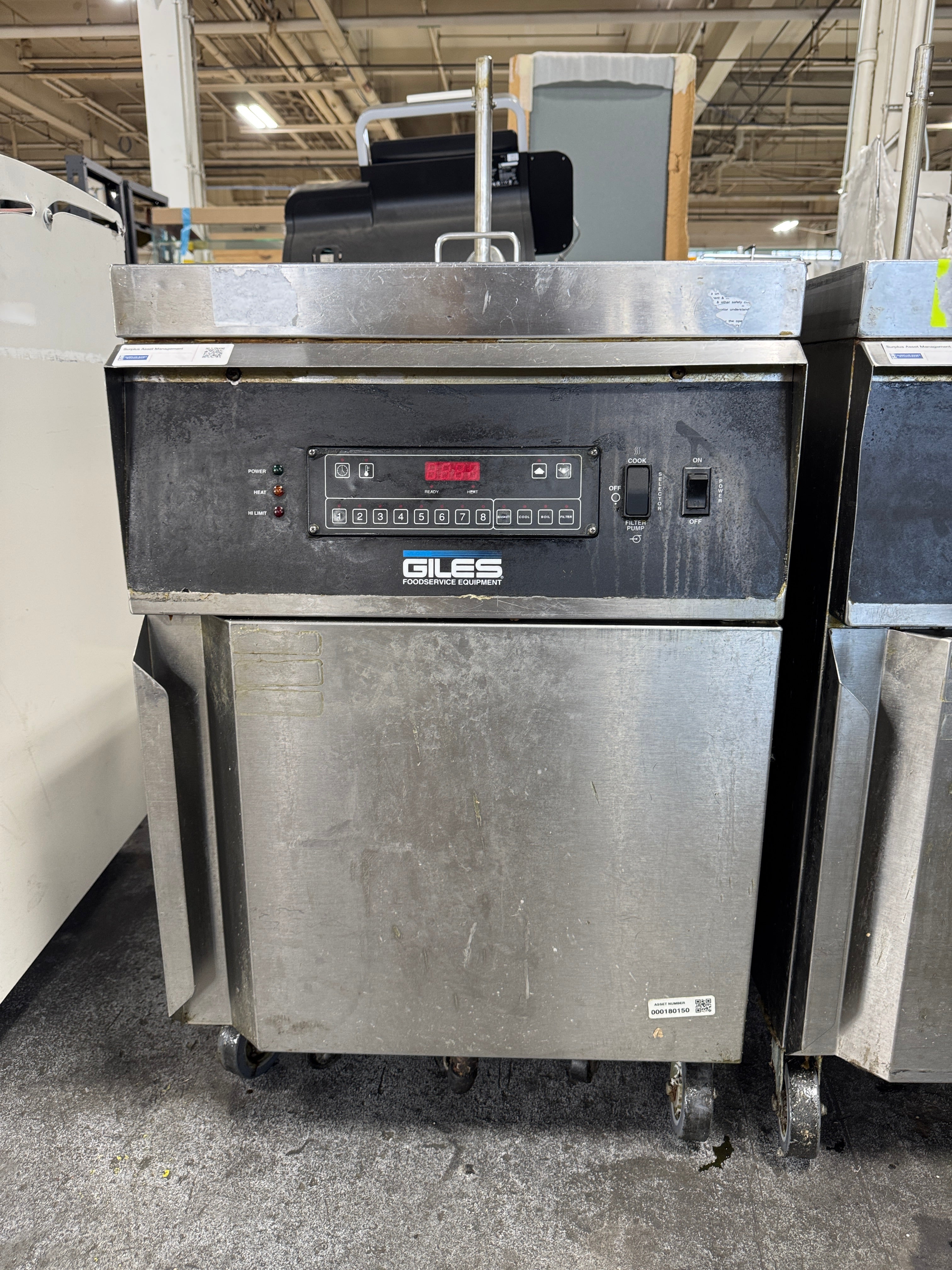 Electric Kettle Fryer | Giles | Model # GEF-560 | 208 Volts 3 phase