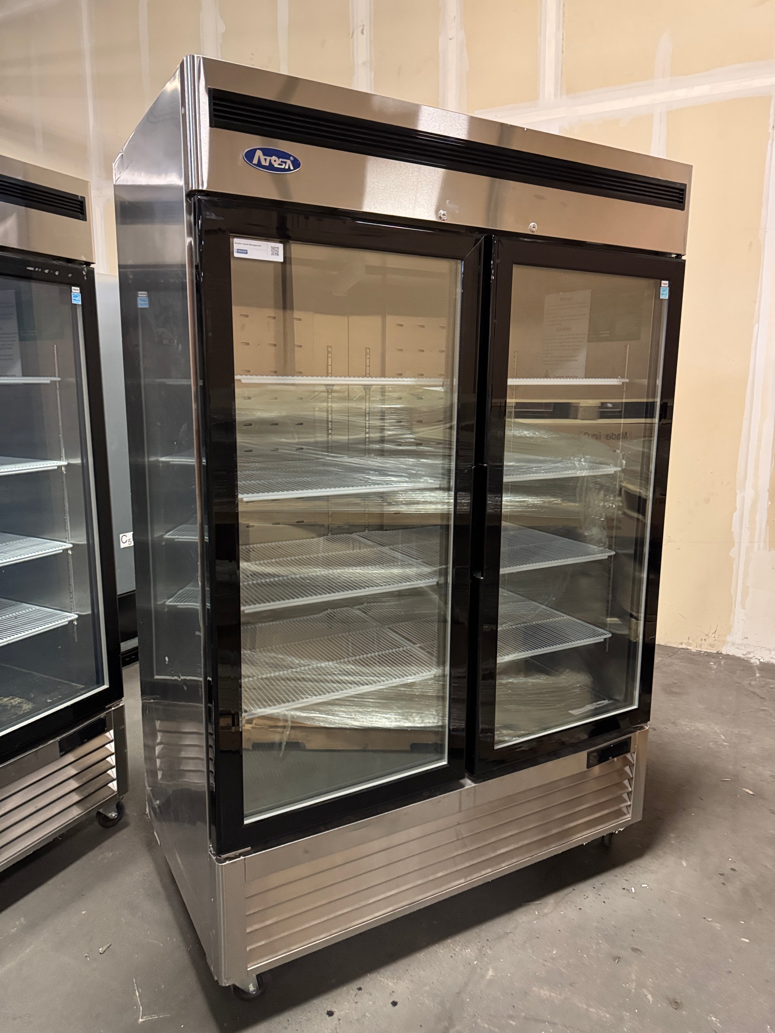 Stainless Steel Merchandiser Freezer | Atosa | M# MCF8703ES | 115v
