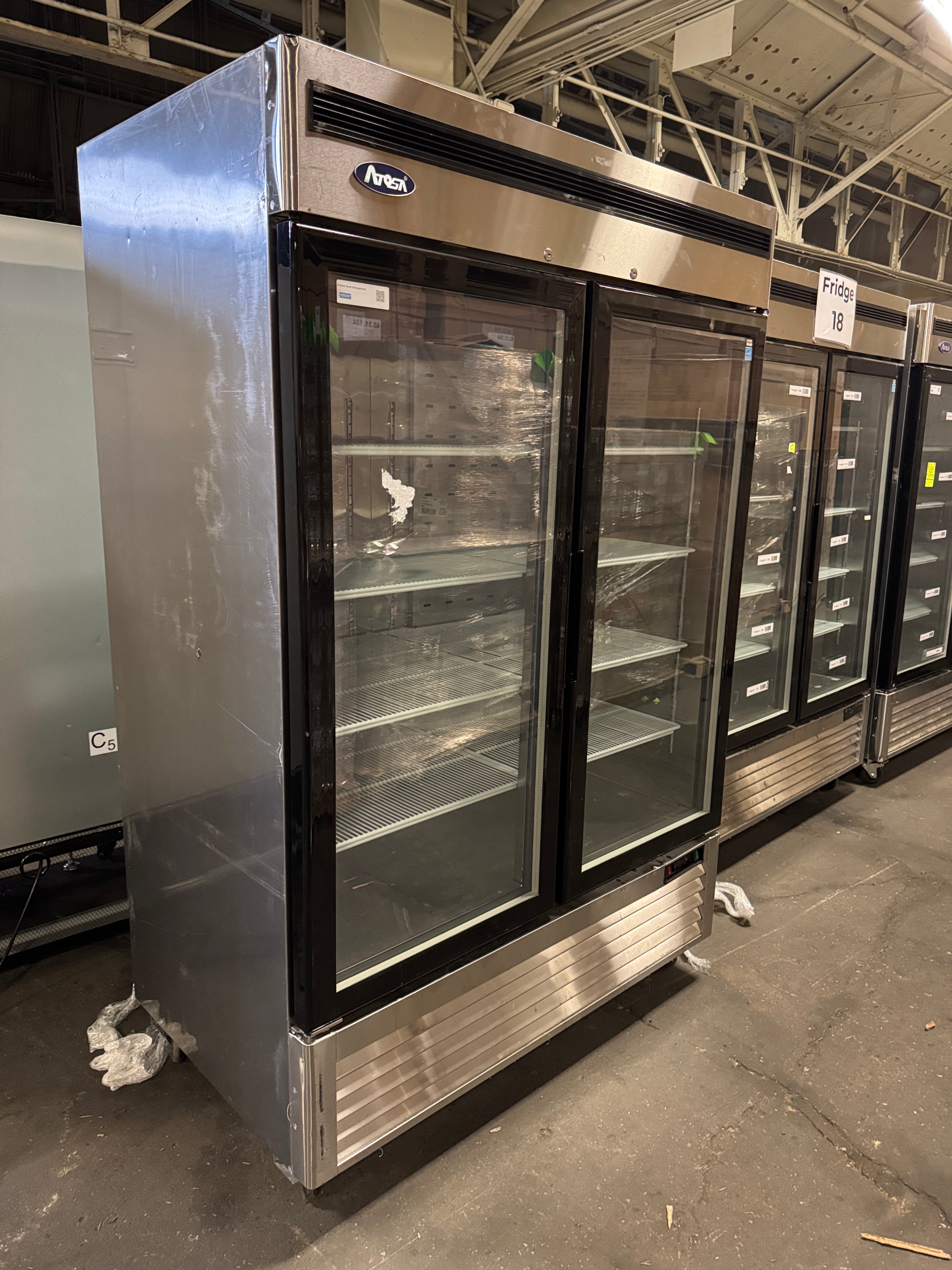 Stainless Steel Merchandiser Refrigerator | Atosa | M# MCF8707GR | 115v