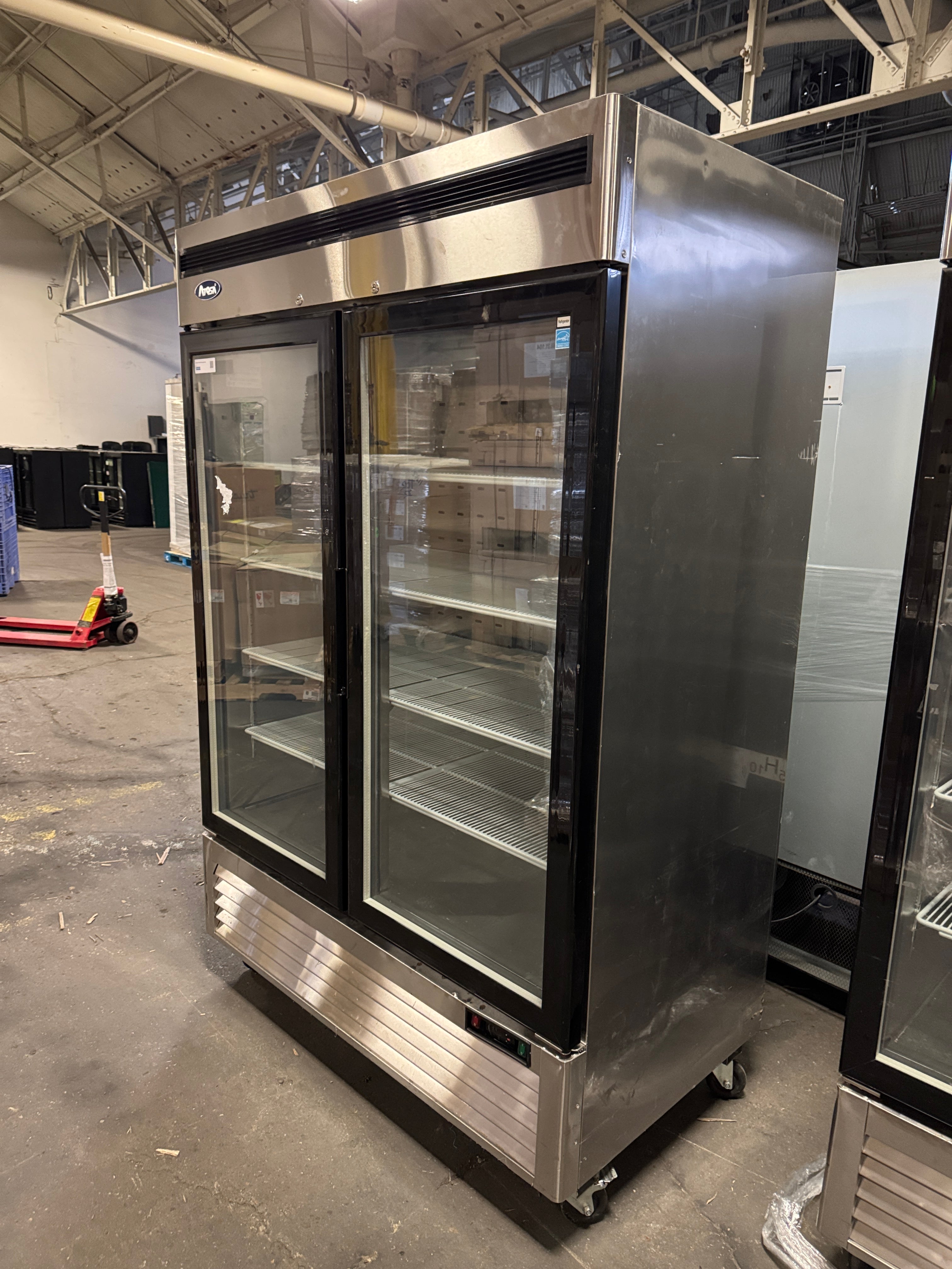 Stainless Steel Merchandiser Refrigerator | Atosa | M# MCF8707GR | 115v