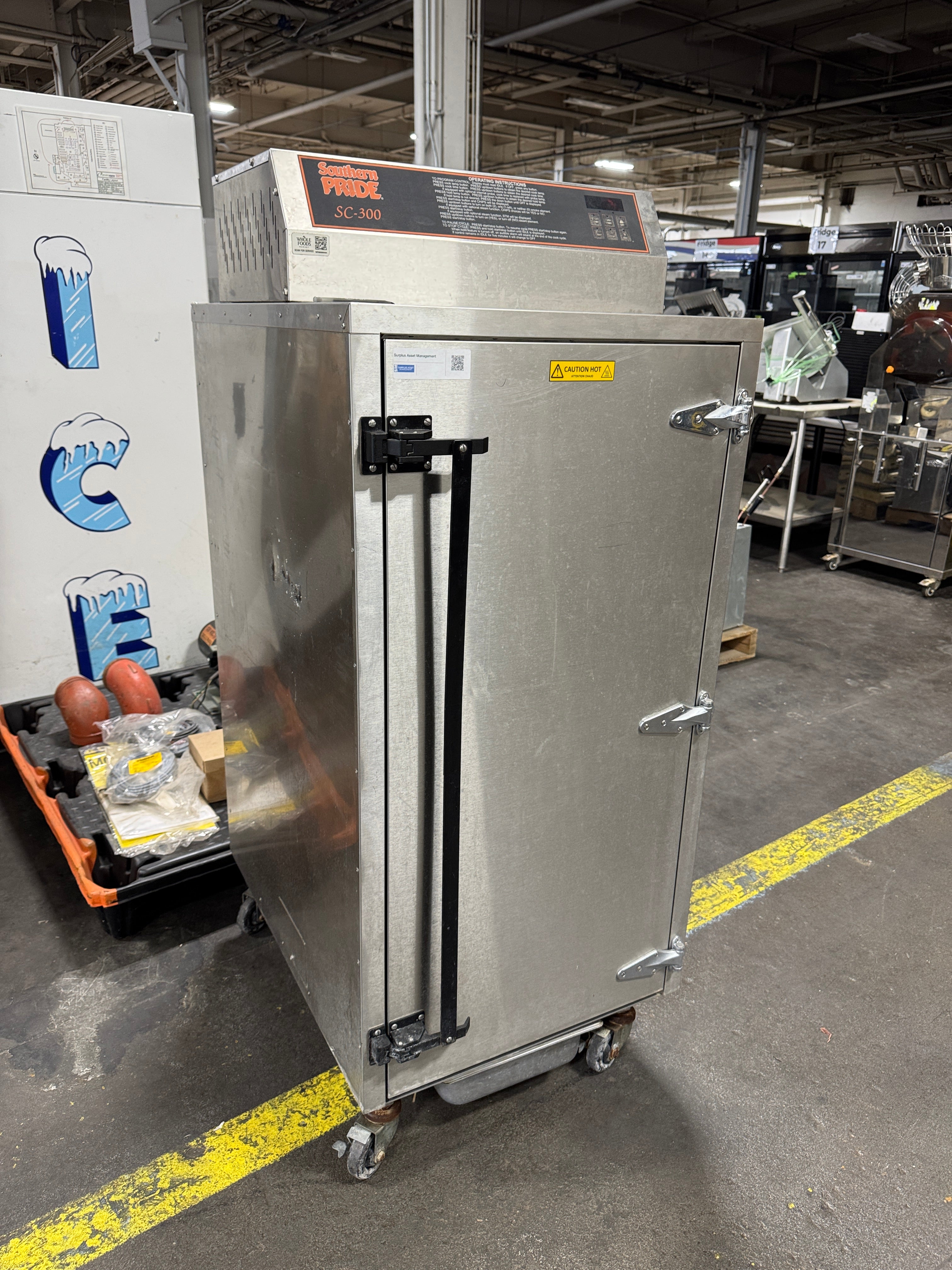 Stainless Steel Electric Smoker | Southern Pride | M# SC-300 | 208v