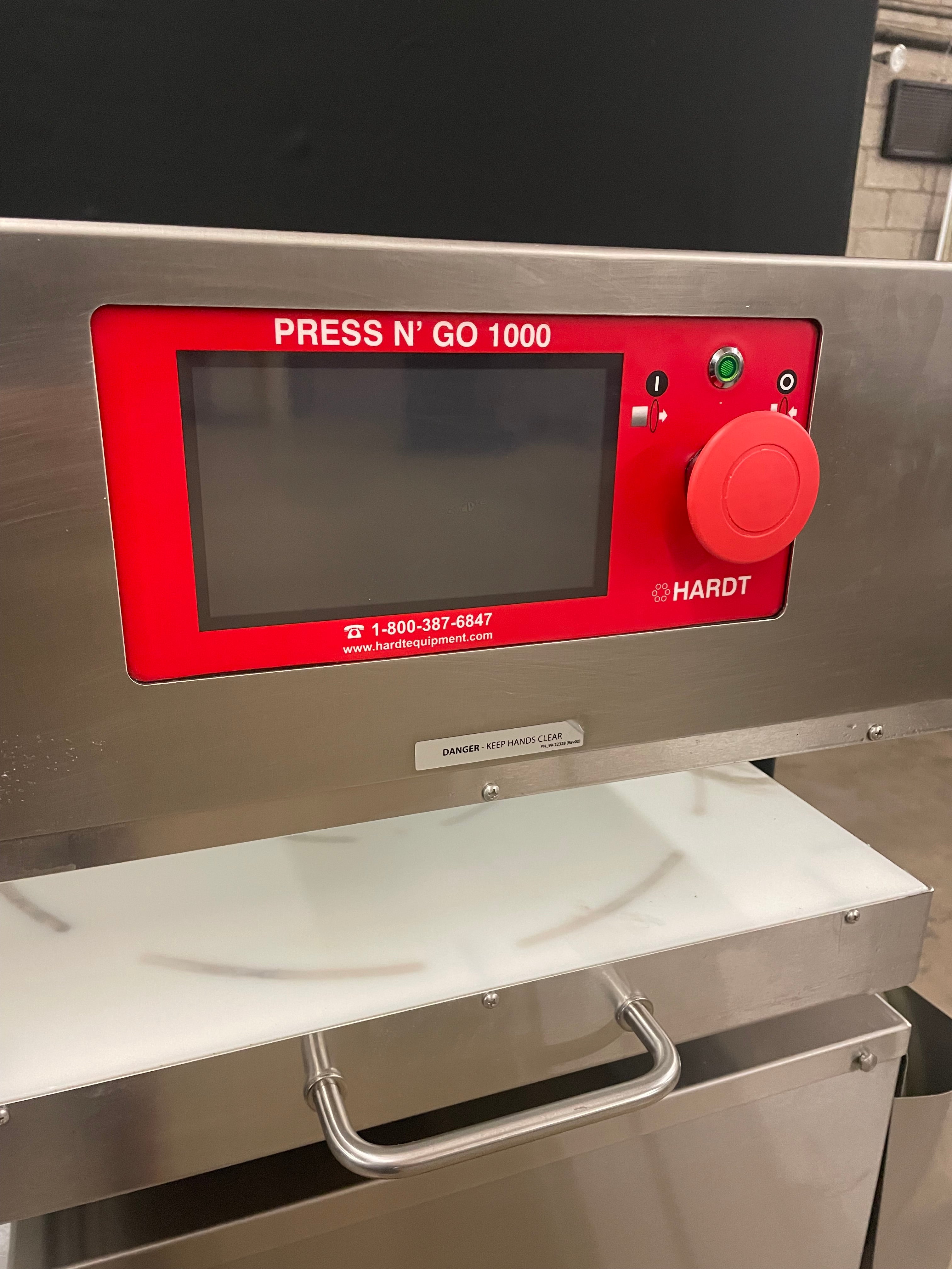 Dough Press | Hardt | Model # Press N' Go 1000| 120Volts