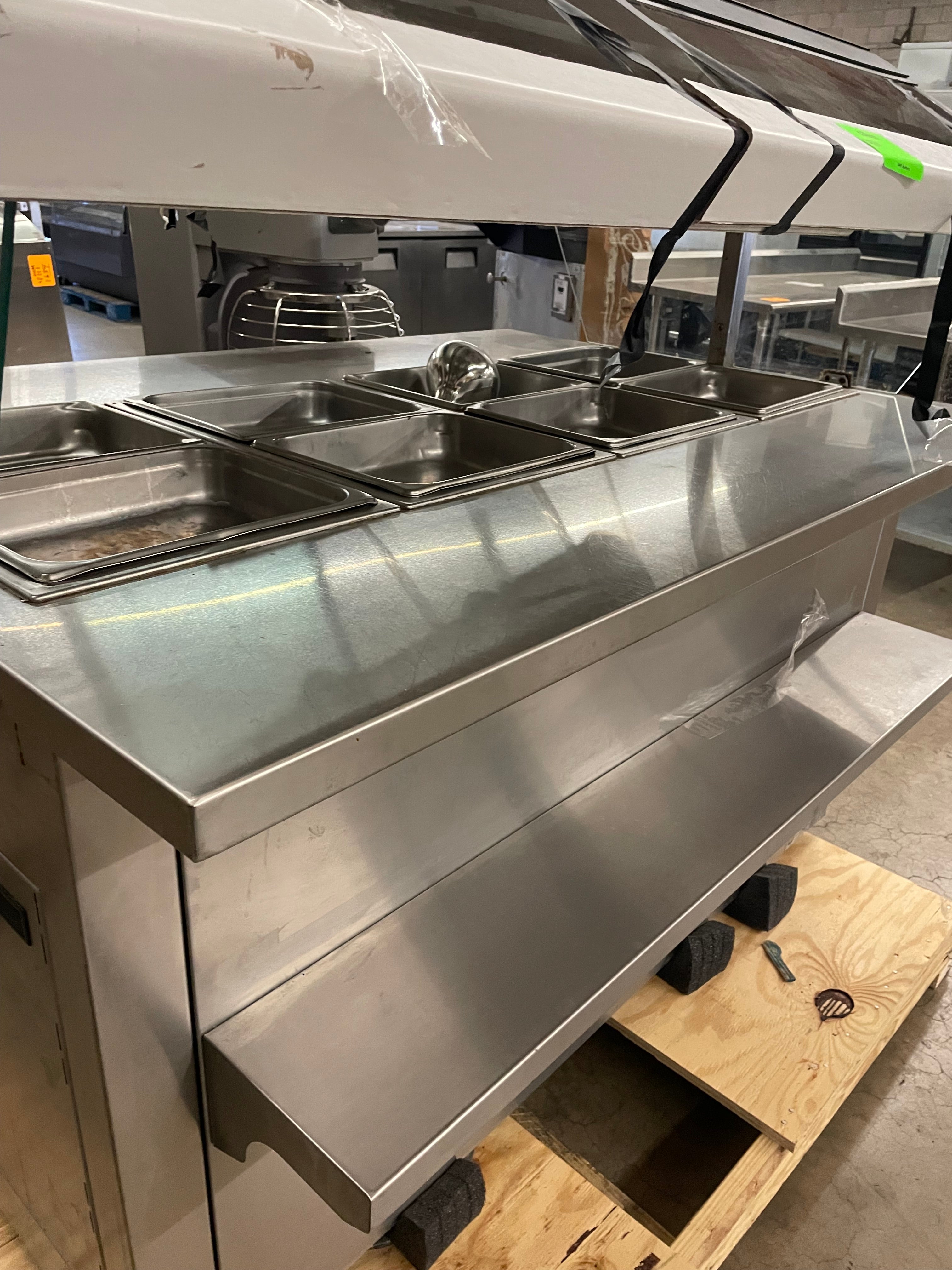 Mobile Hot Chicken Wing Bar | Atlantic Food Bars| Model # MHFC6044 |  120 -208 Volts