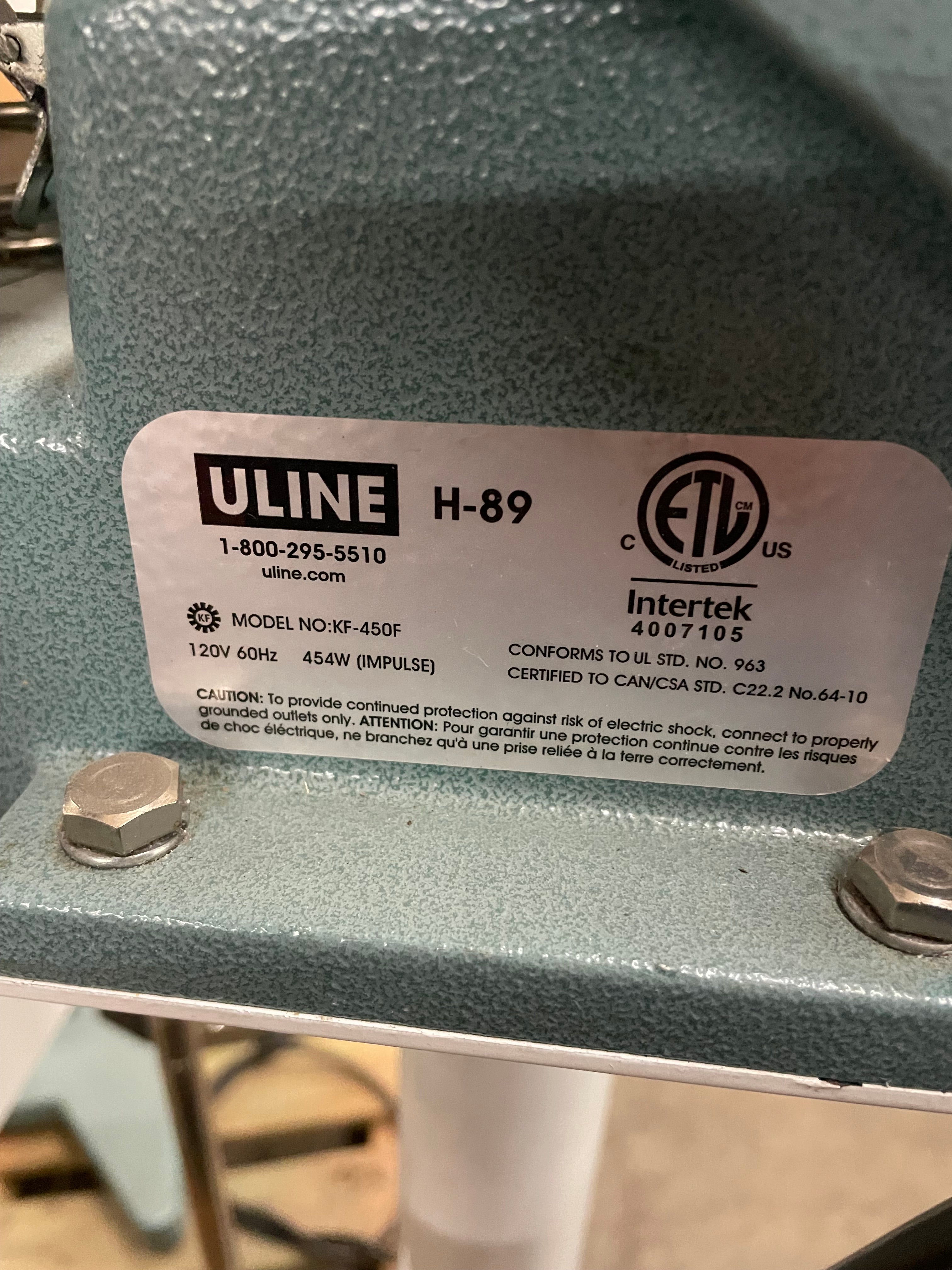 Various Sealers | AIE / ULINE | 120 Volt