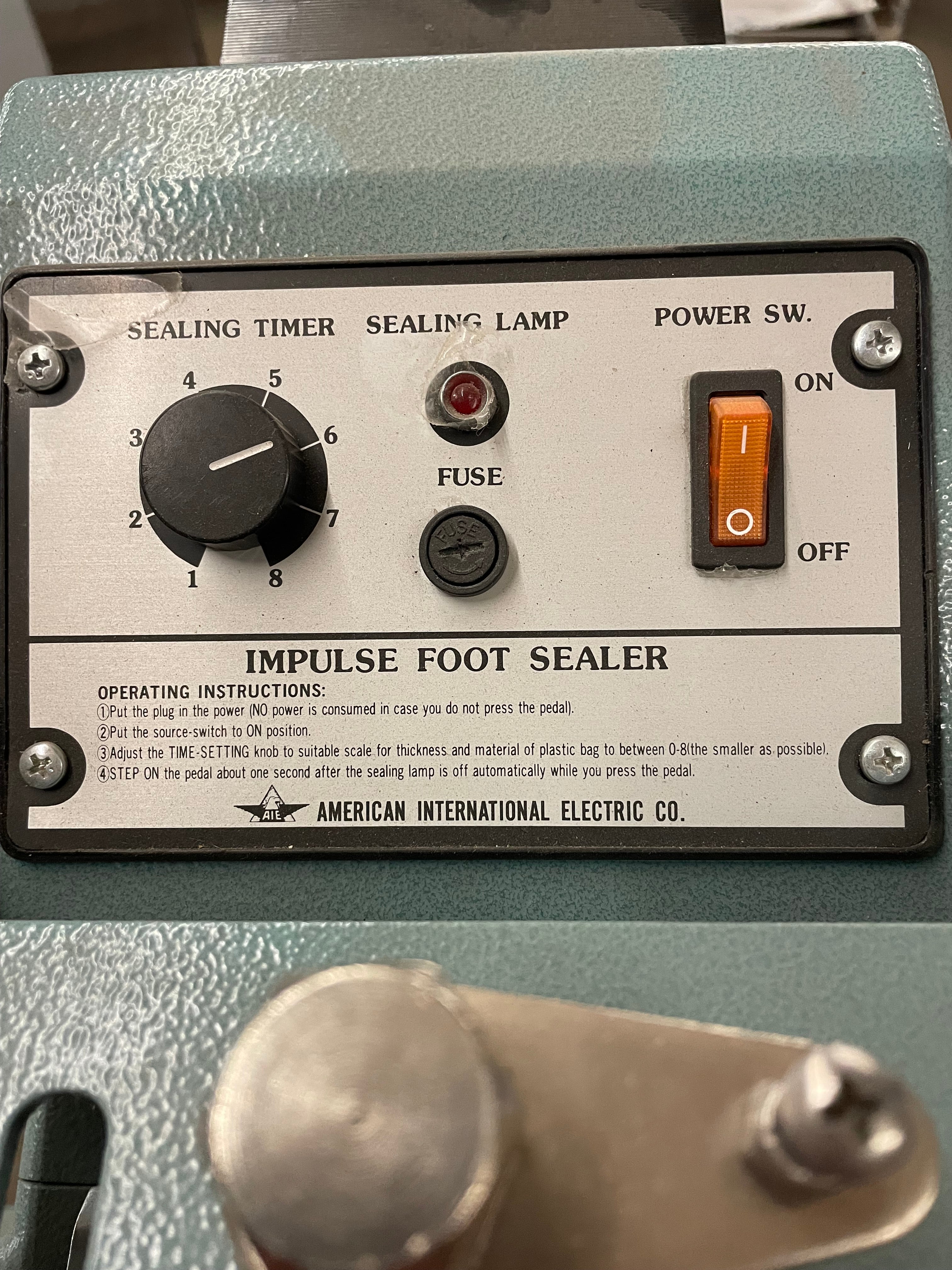 Various Sealers | AIE / ULINE | 120 Volt