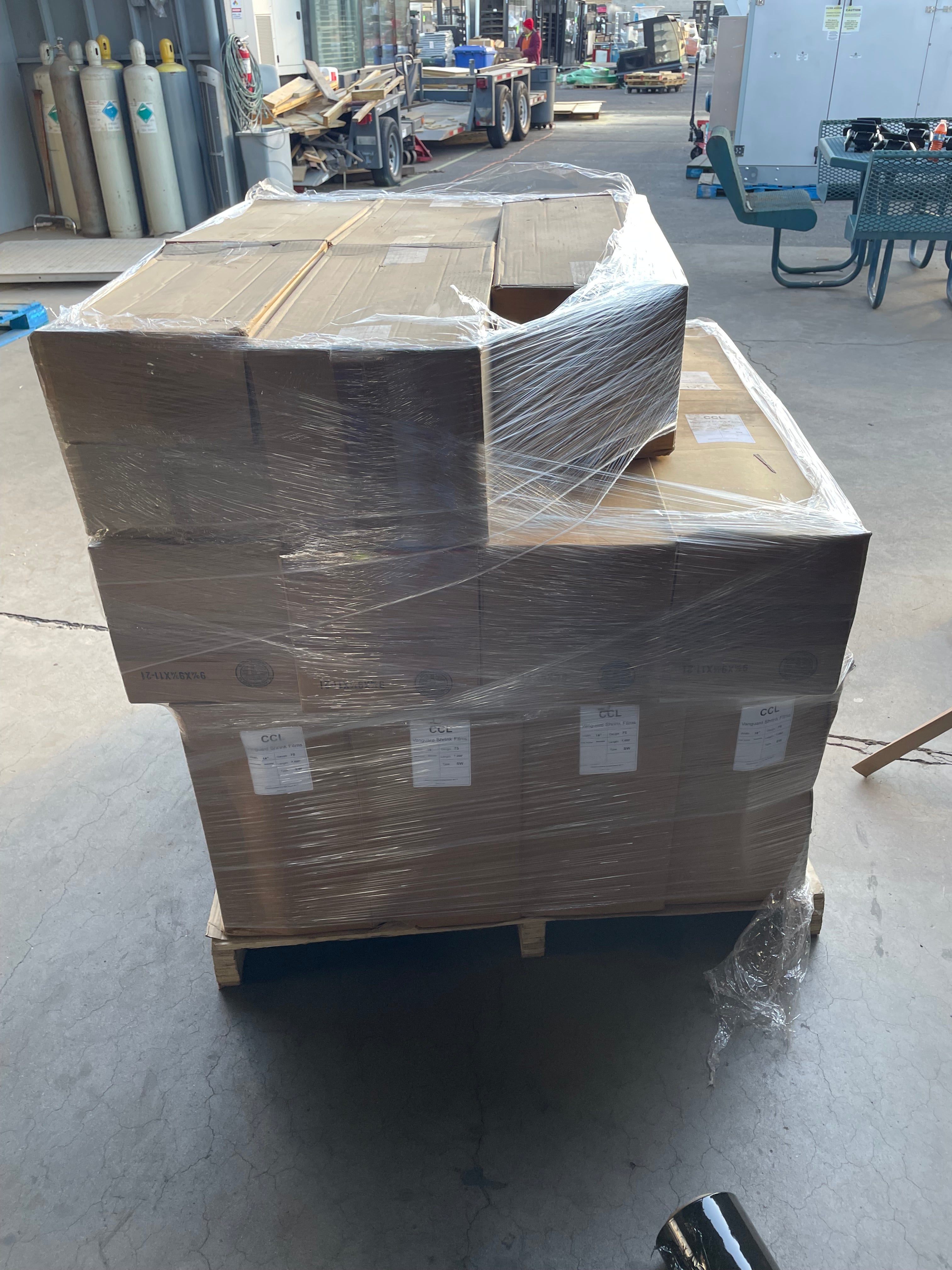 Rolls of Polyolefin Shrink Film