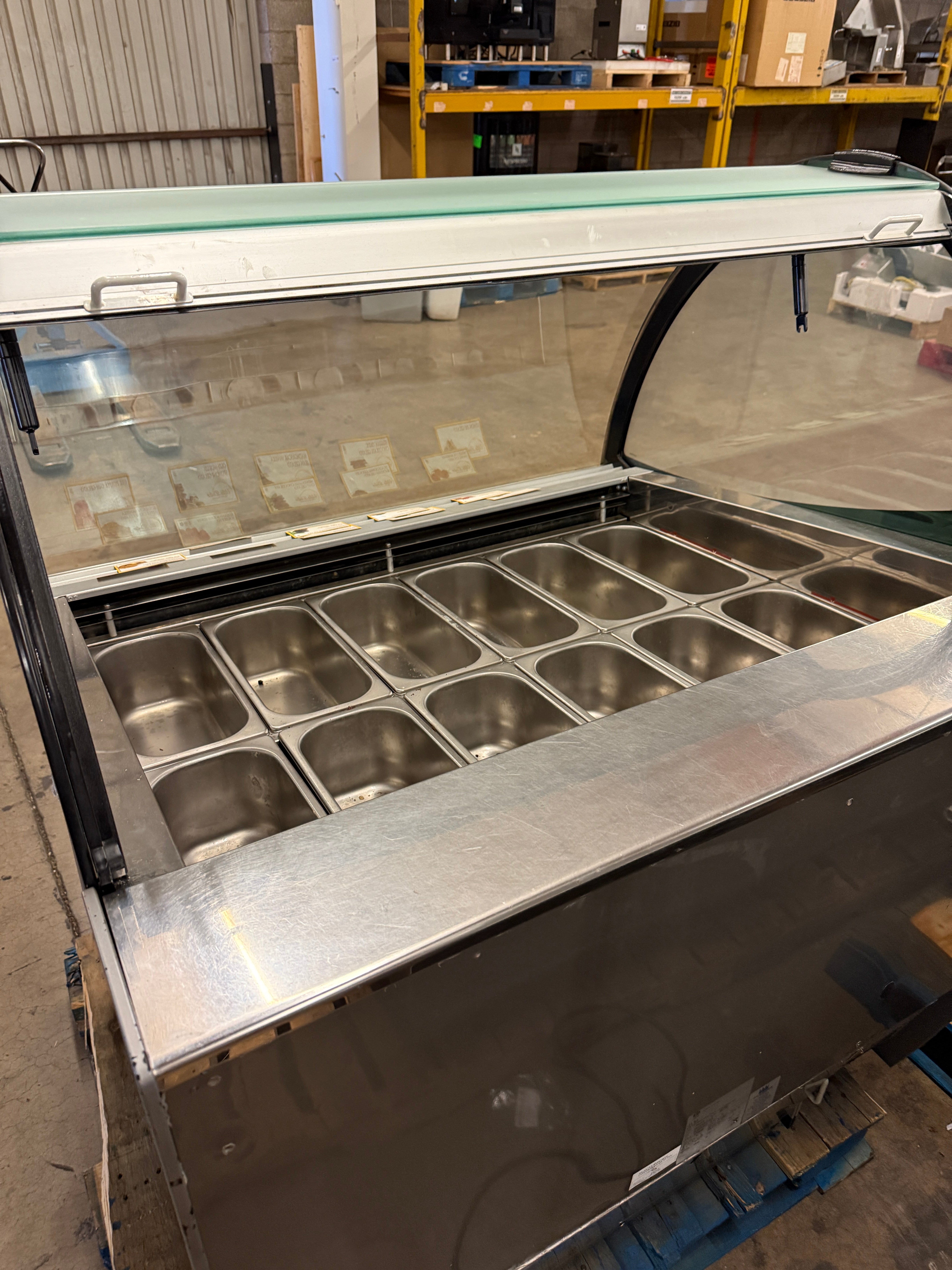 Gelato Merchandiser | ISA | Model # Millennium 0712UL | 220 Volts