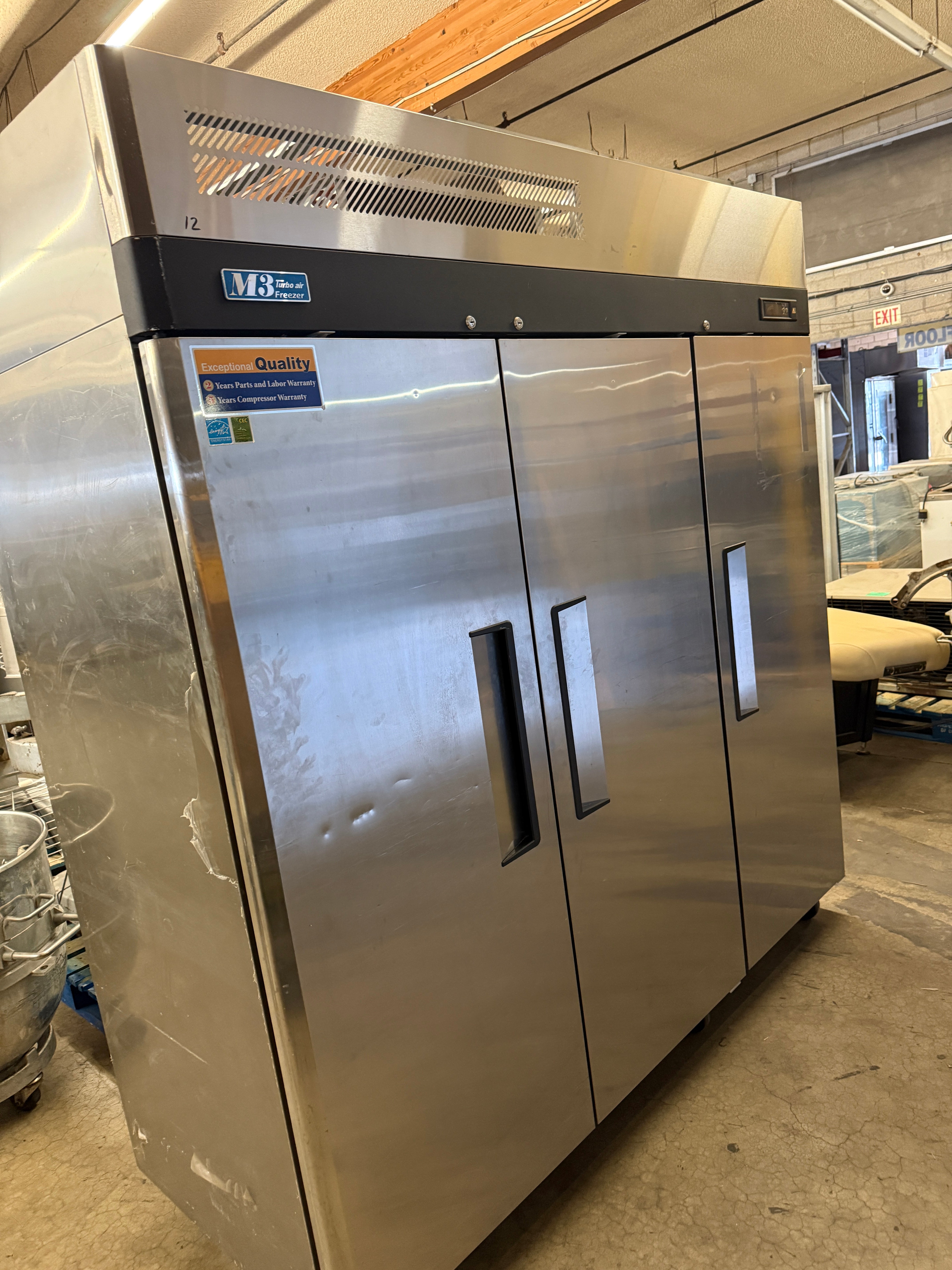 Freezer, Triple Door | Turbo Air | Model # M3R72-3 | 120-240VOlt
