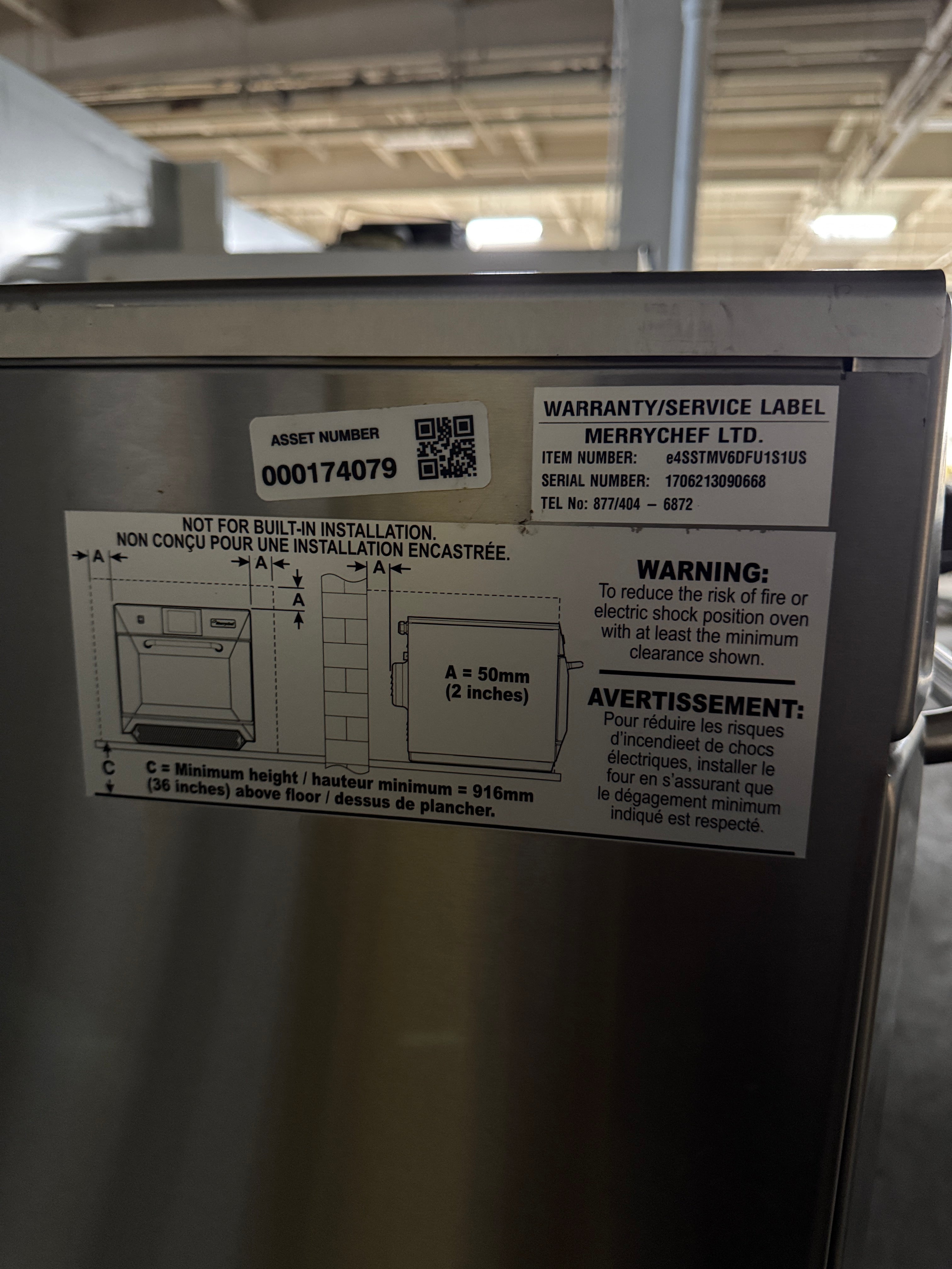 Eikon E4S Countertop Convection Oven | Merrychef | 208v/240v