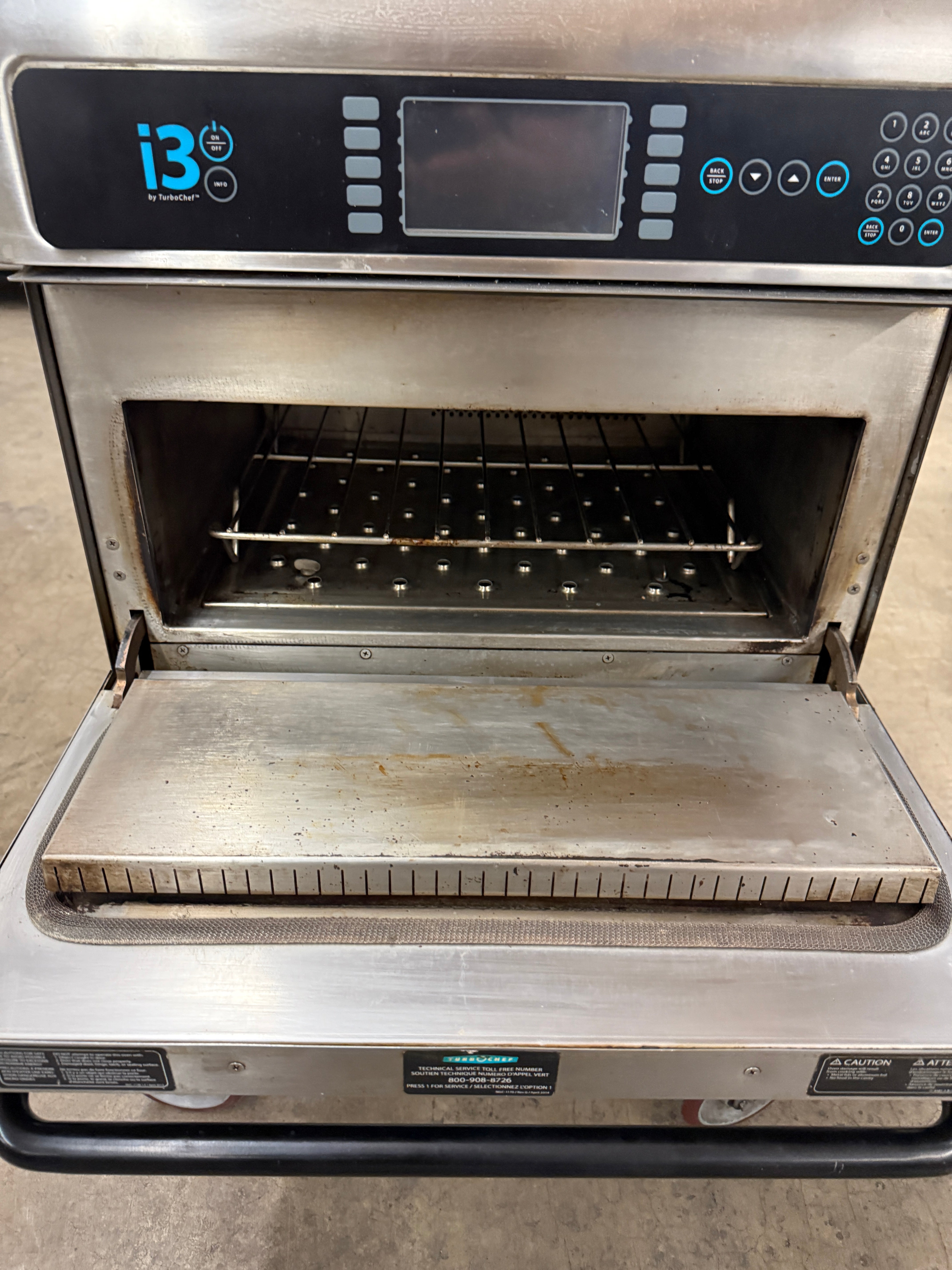 Rapid Cook Microwave / Convection Oven | Turbo Chef | Model # i3 |  240 Volt Single Phase