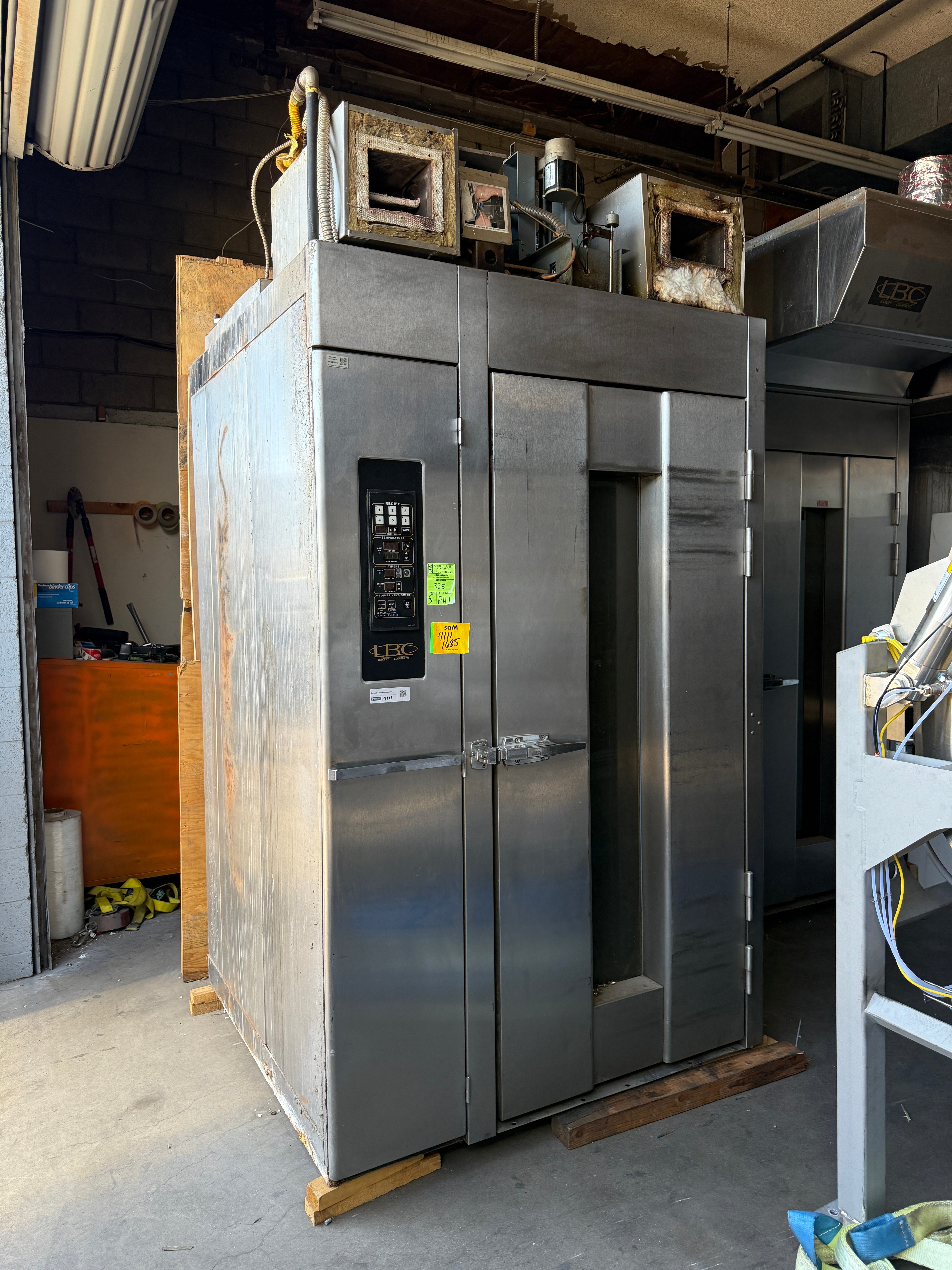 Single Rack Oven | LBC | Model # LRO-1G | NG / 240 Volt 3 Phase