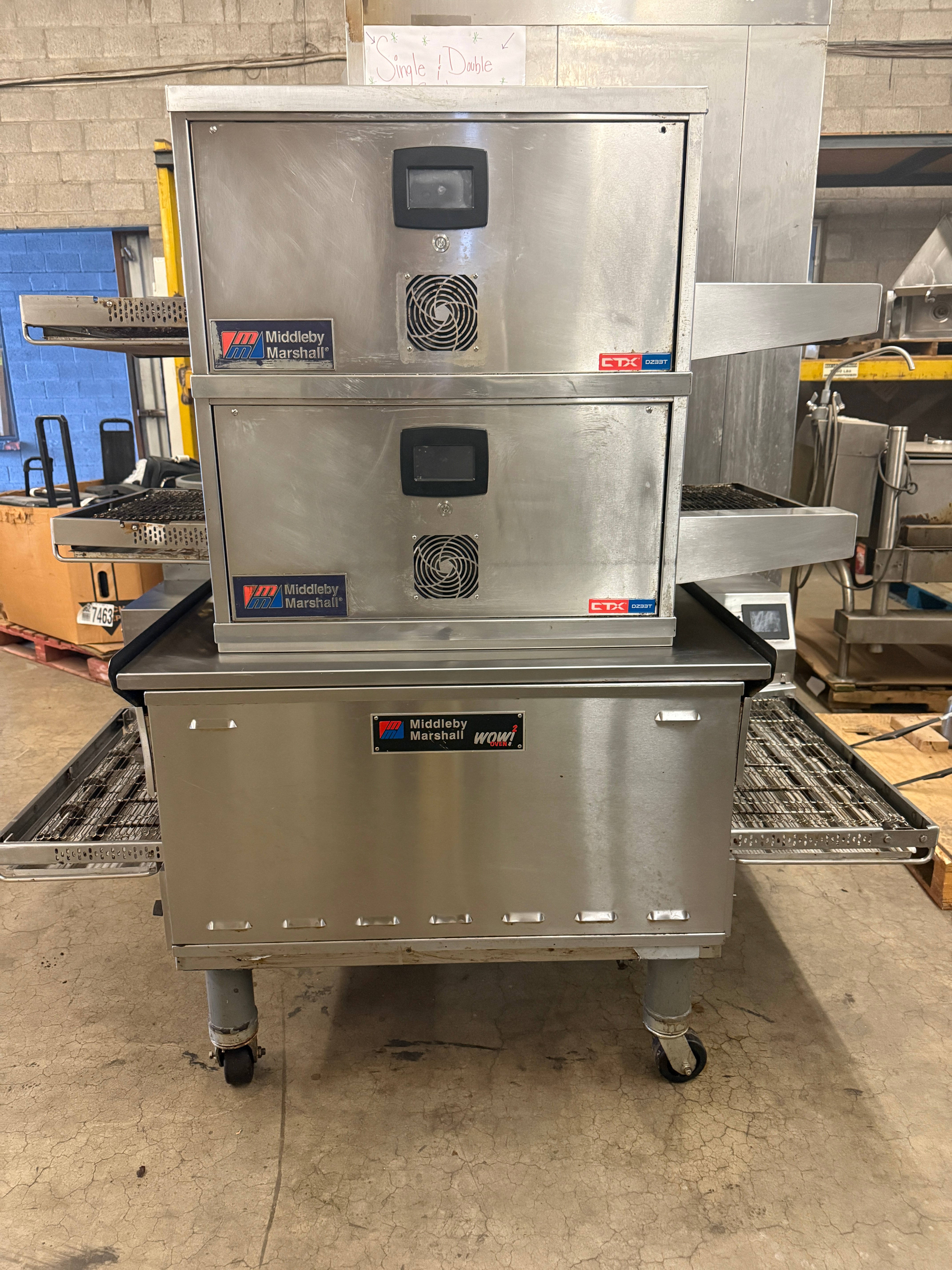 Pizza Oven | MIddleby Marshall | Model # (DZ33T 208V 3 Phase) & (PS638G NG)
