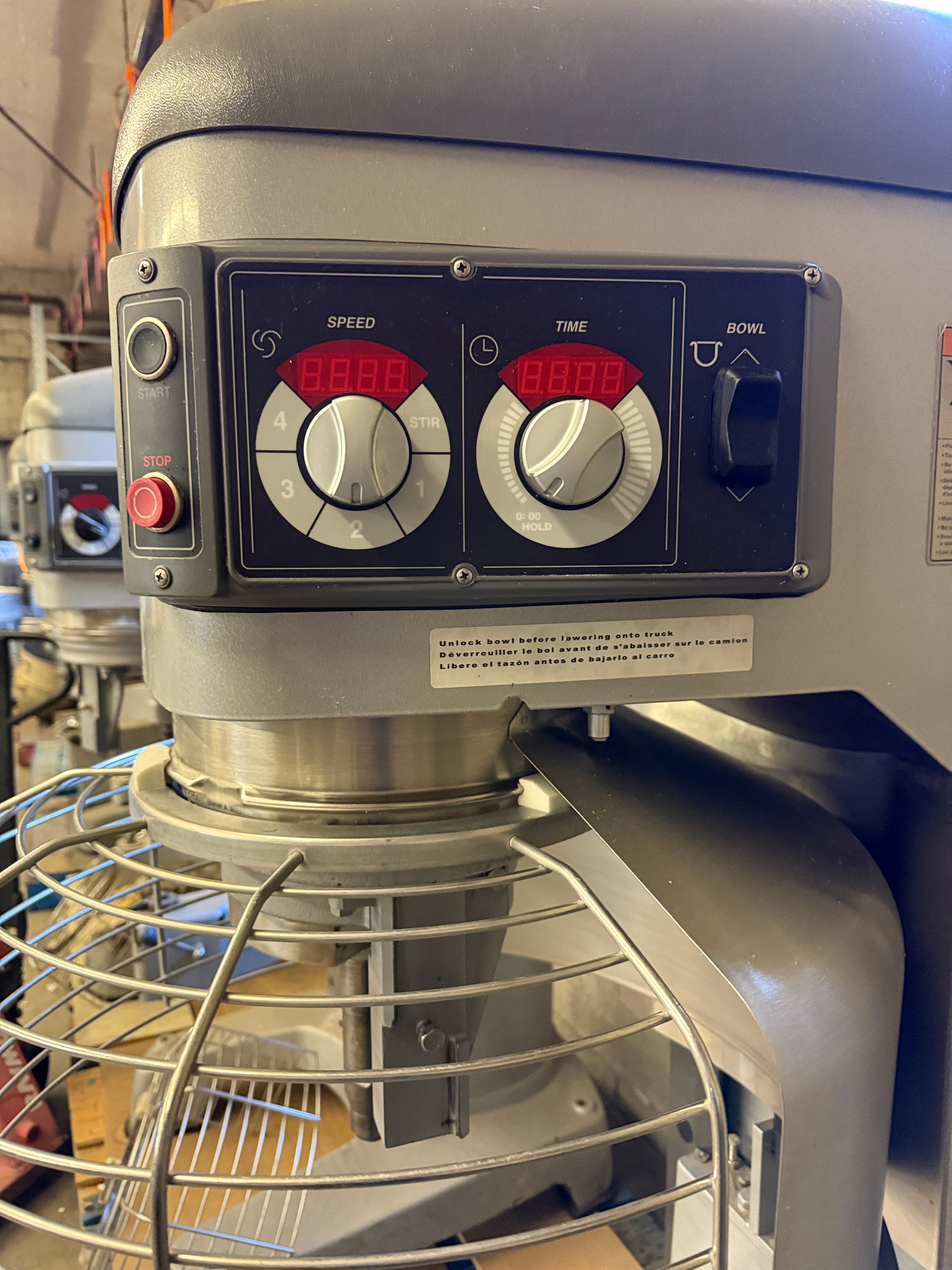 140qt Planetary Mixer(2023) | Hobart | Model # HL1400N | 240 Volts 3 Phase