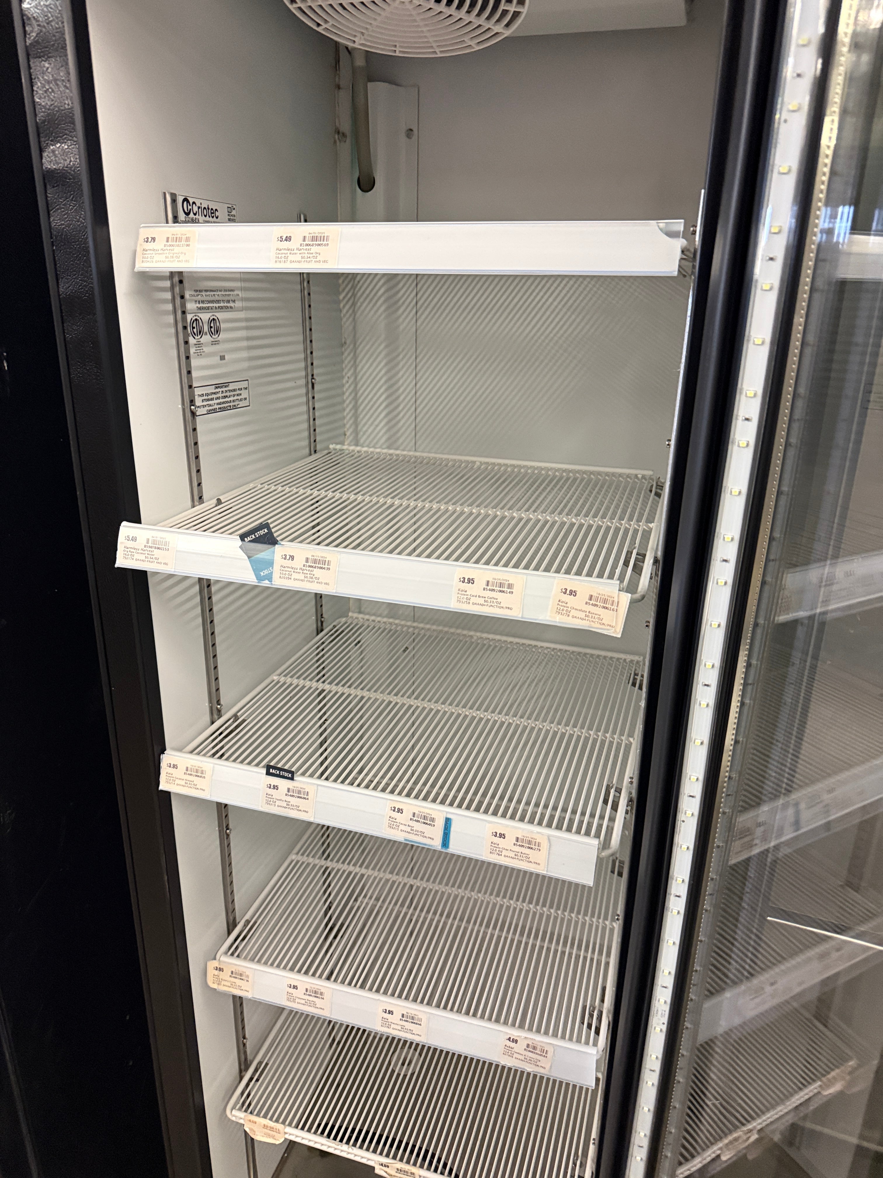 Cooler | Criotec | Model # CFX SL | 120 Volt single phase