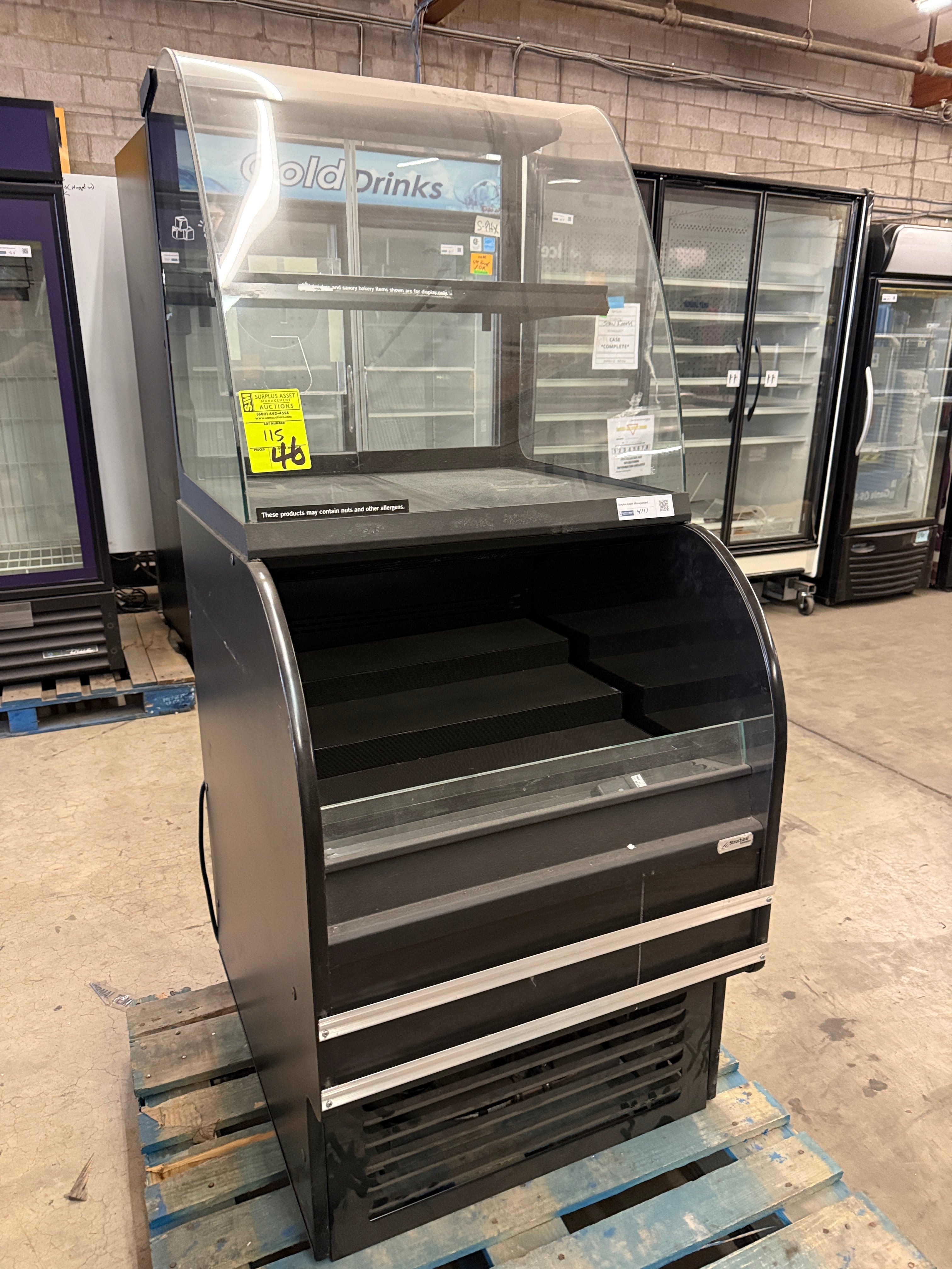 Grab N Go Merchandiser | Structural Concepts | Model # COU2765R | 120 Volt Single Phase