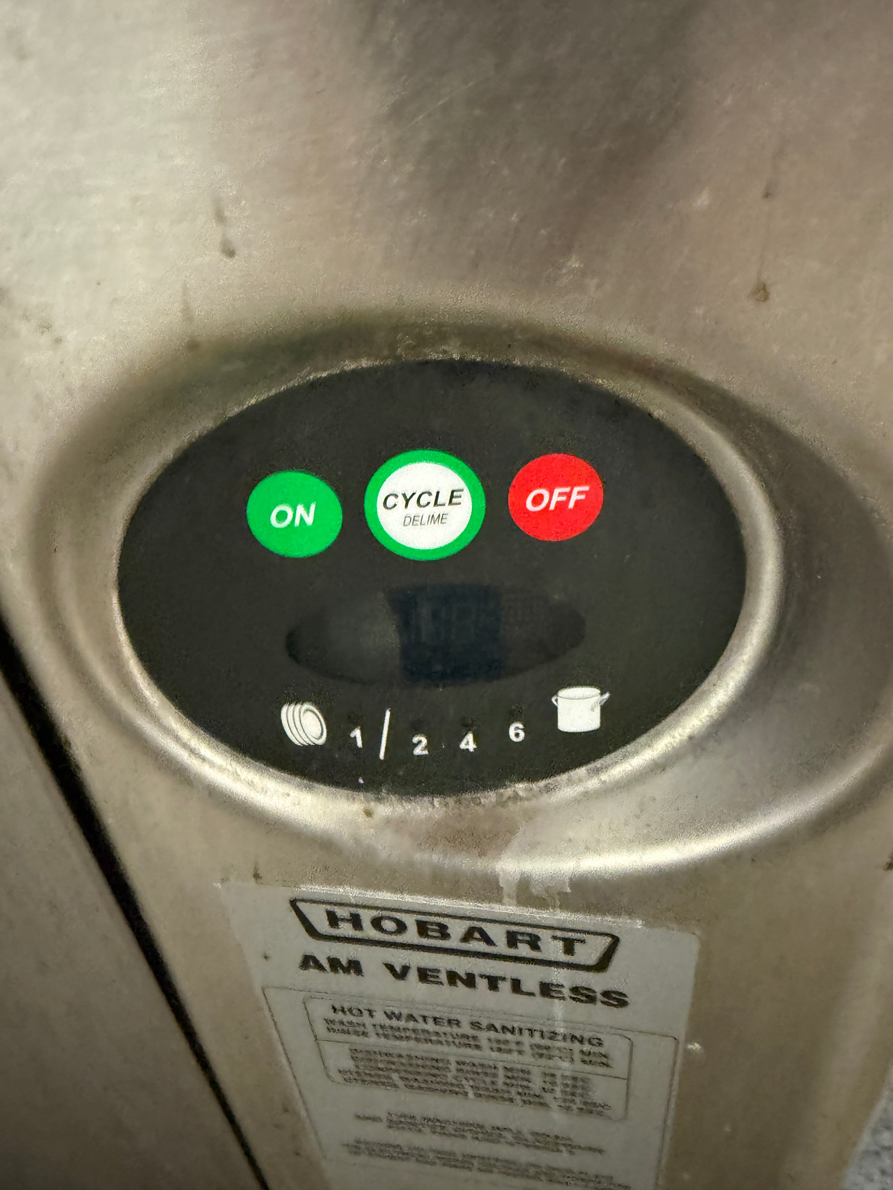 Dishwasher | Hobart | Model # AM15VL1 | 480 Volt 3 Phase