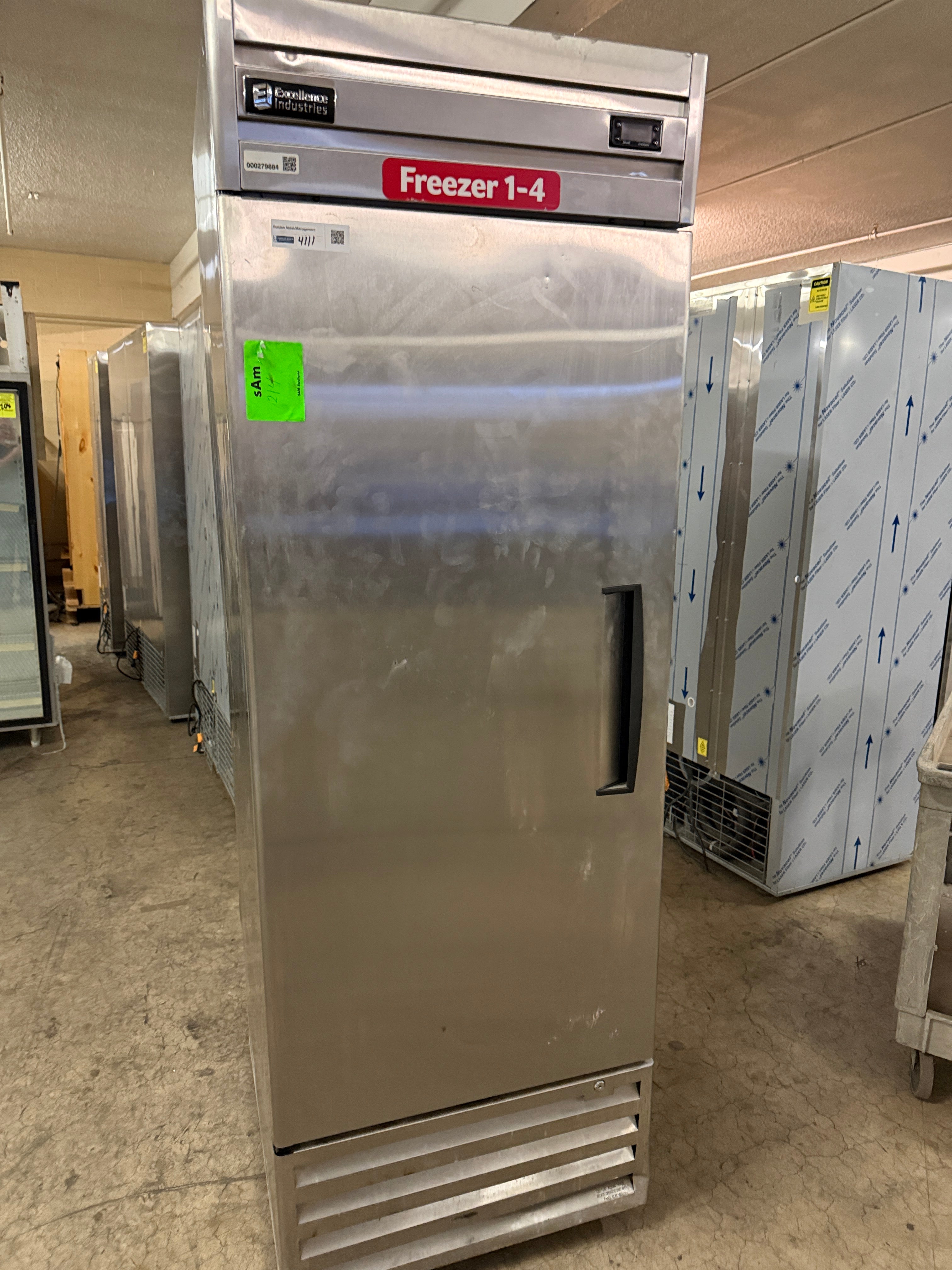 Reach in Freezer | Excellence | Model # CR-20SS | 120 Volt single phase