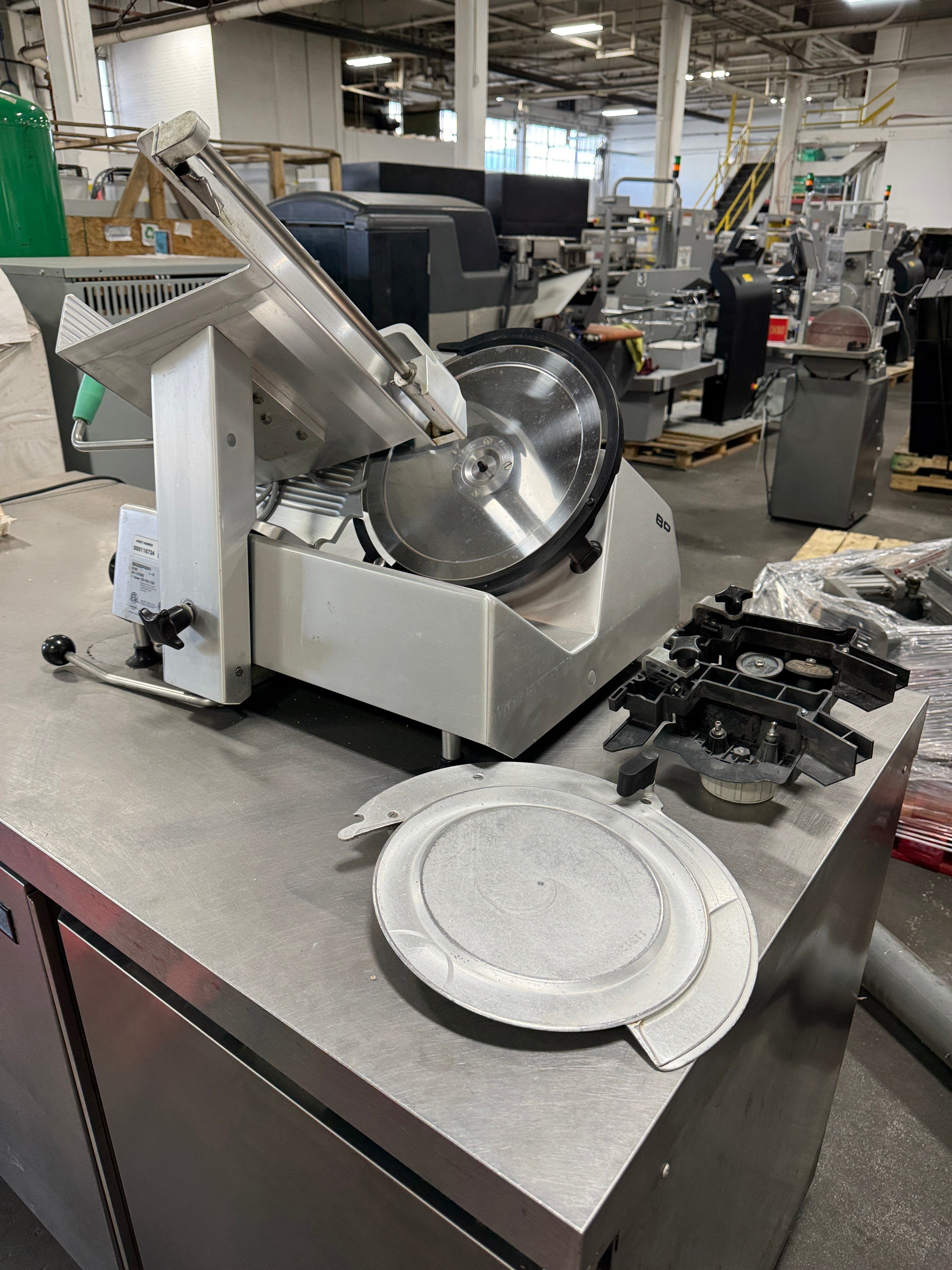 Heavy Duty Manual Gravity Feed Meat Slicer | Bizerba | M# GSP H | 120v