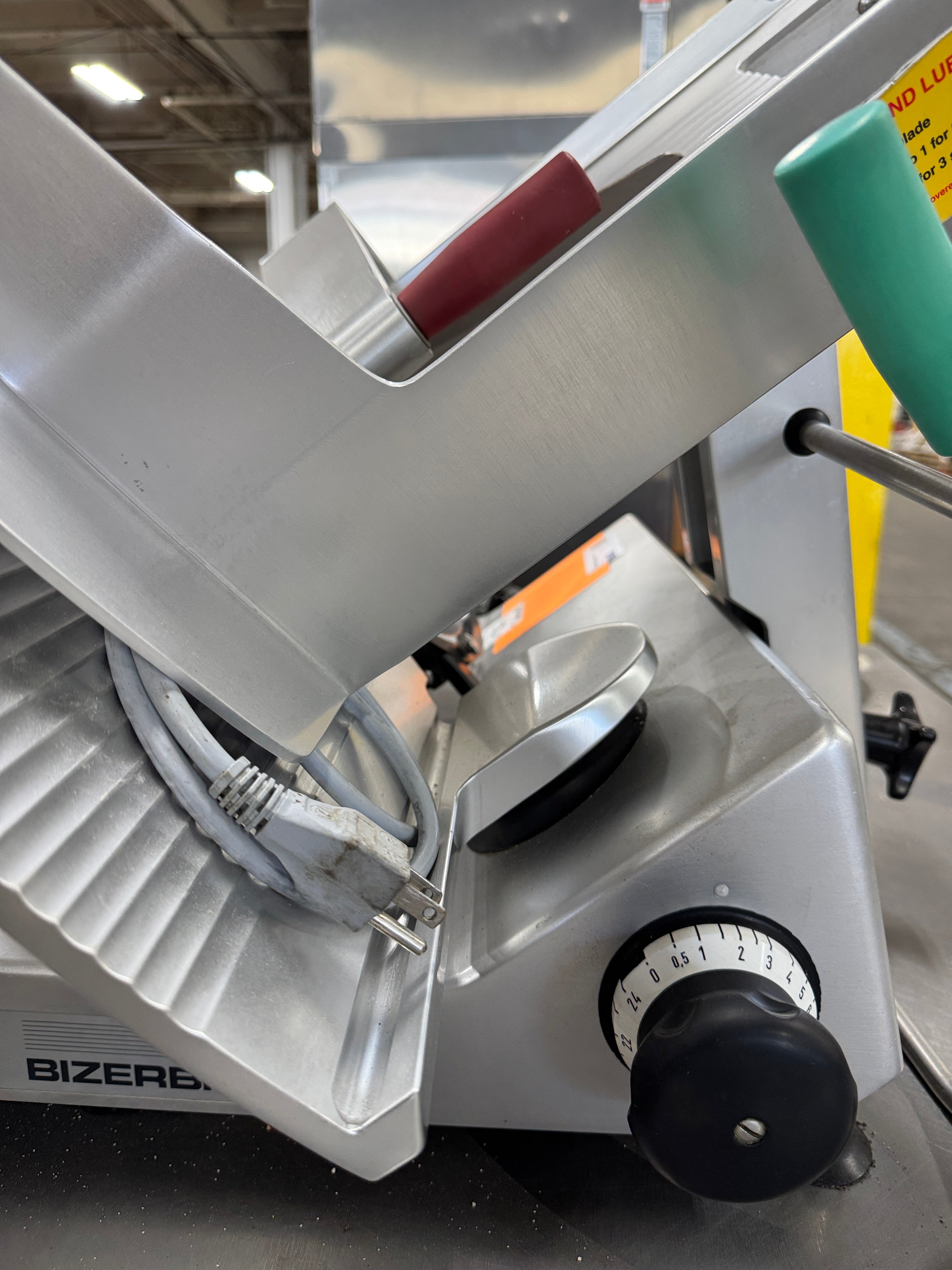 Heavy Duty Manual Gravity Feed Meat Slicer | Bizerba | M# GSP H | 120v