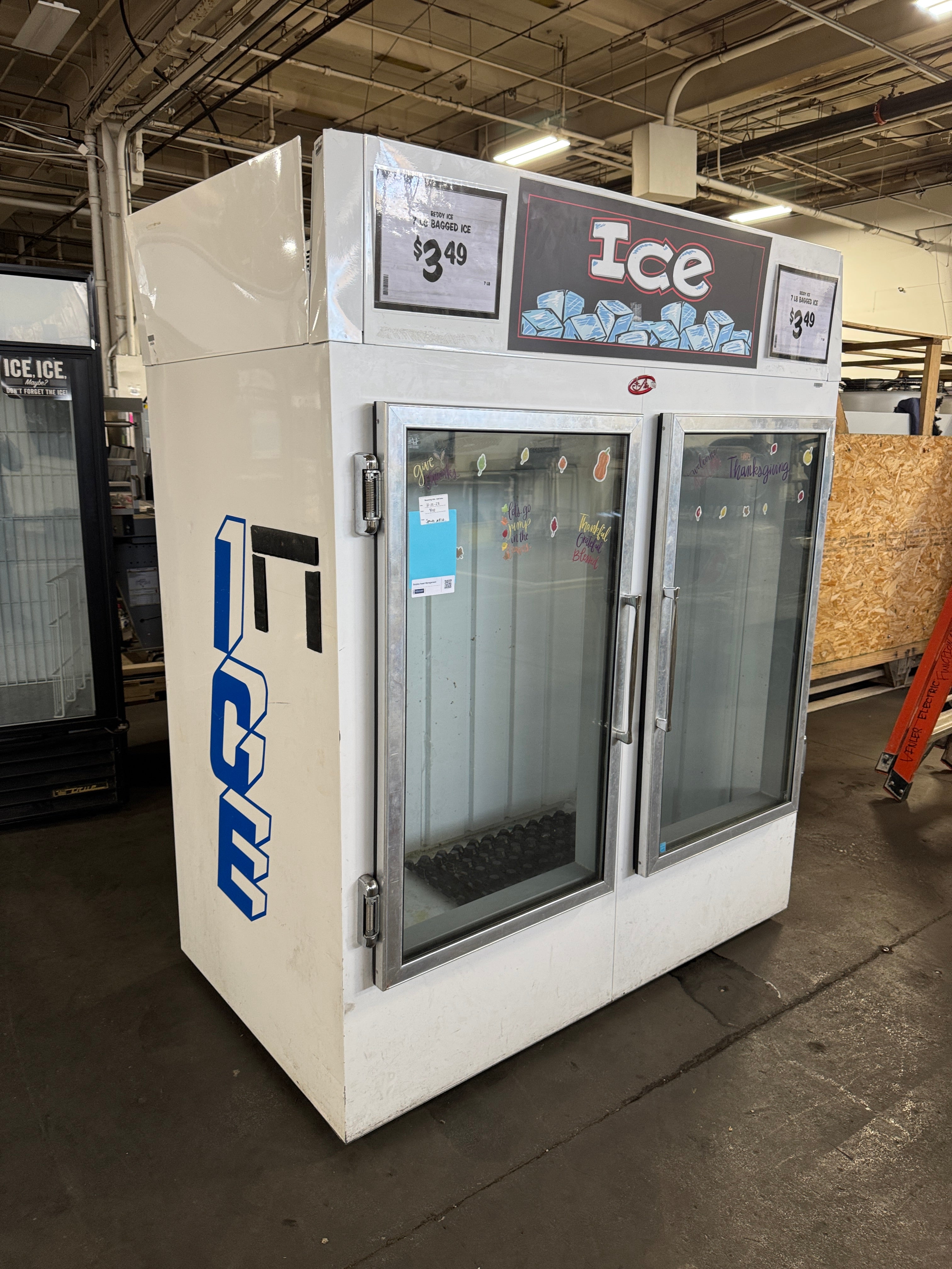 Indoor Ice Merchandiser | LEER | M#S067UAGX | 115V