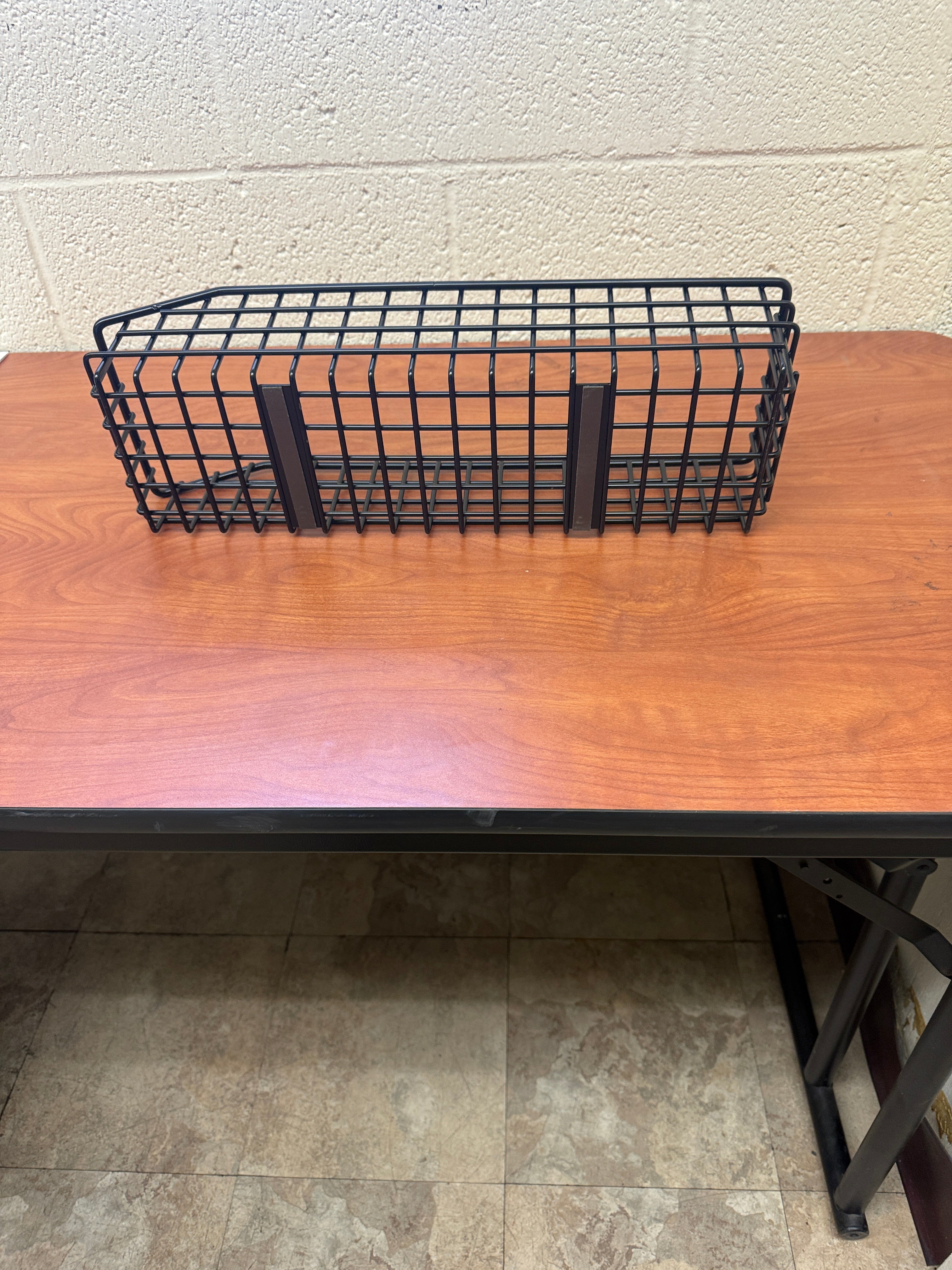 6"x4"x18" Black Basket