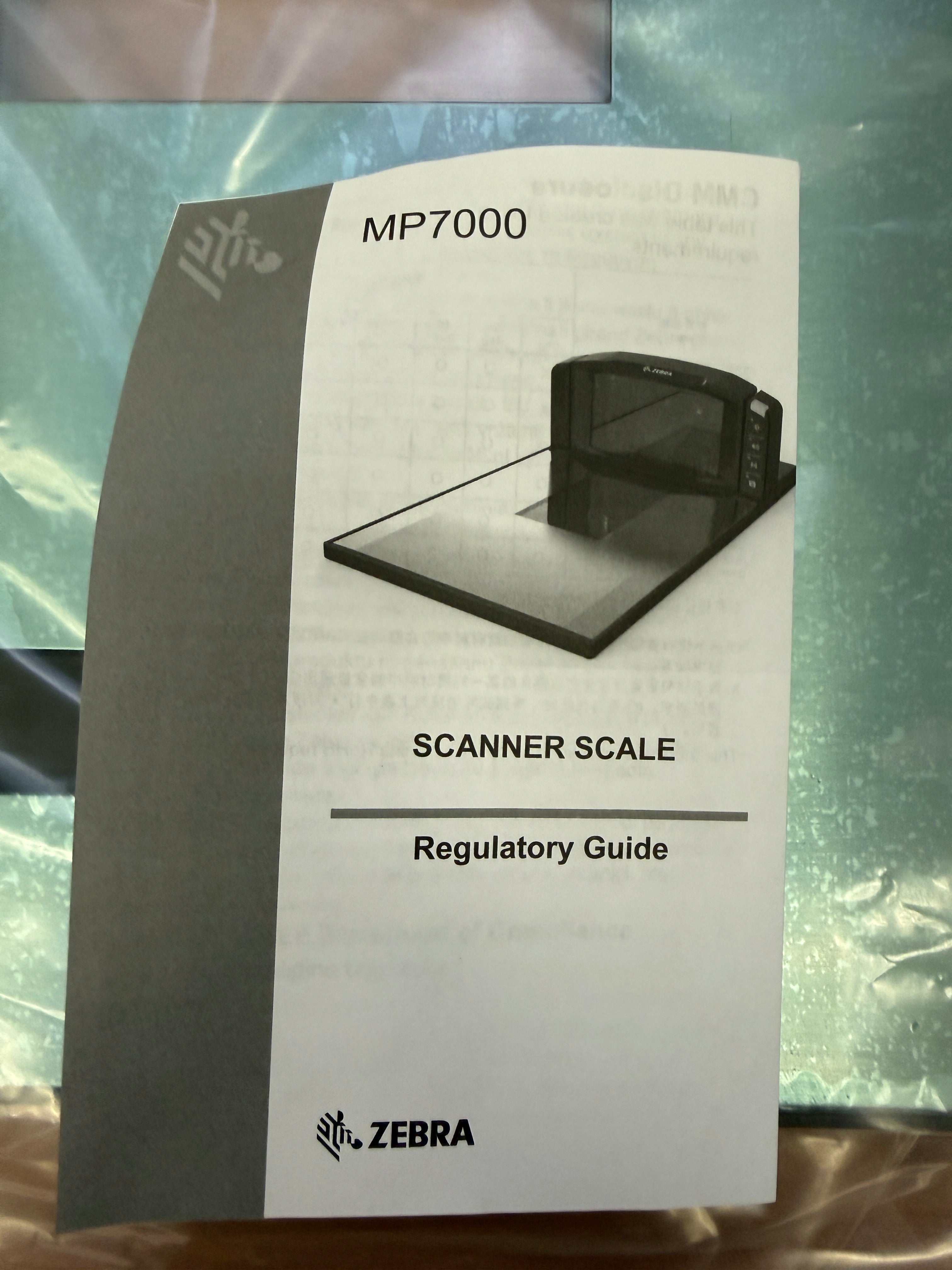 Scanner Scale | Zebra | Model # MP7000