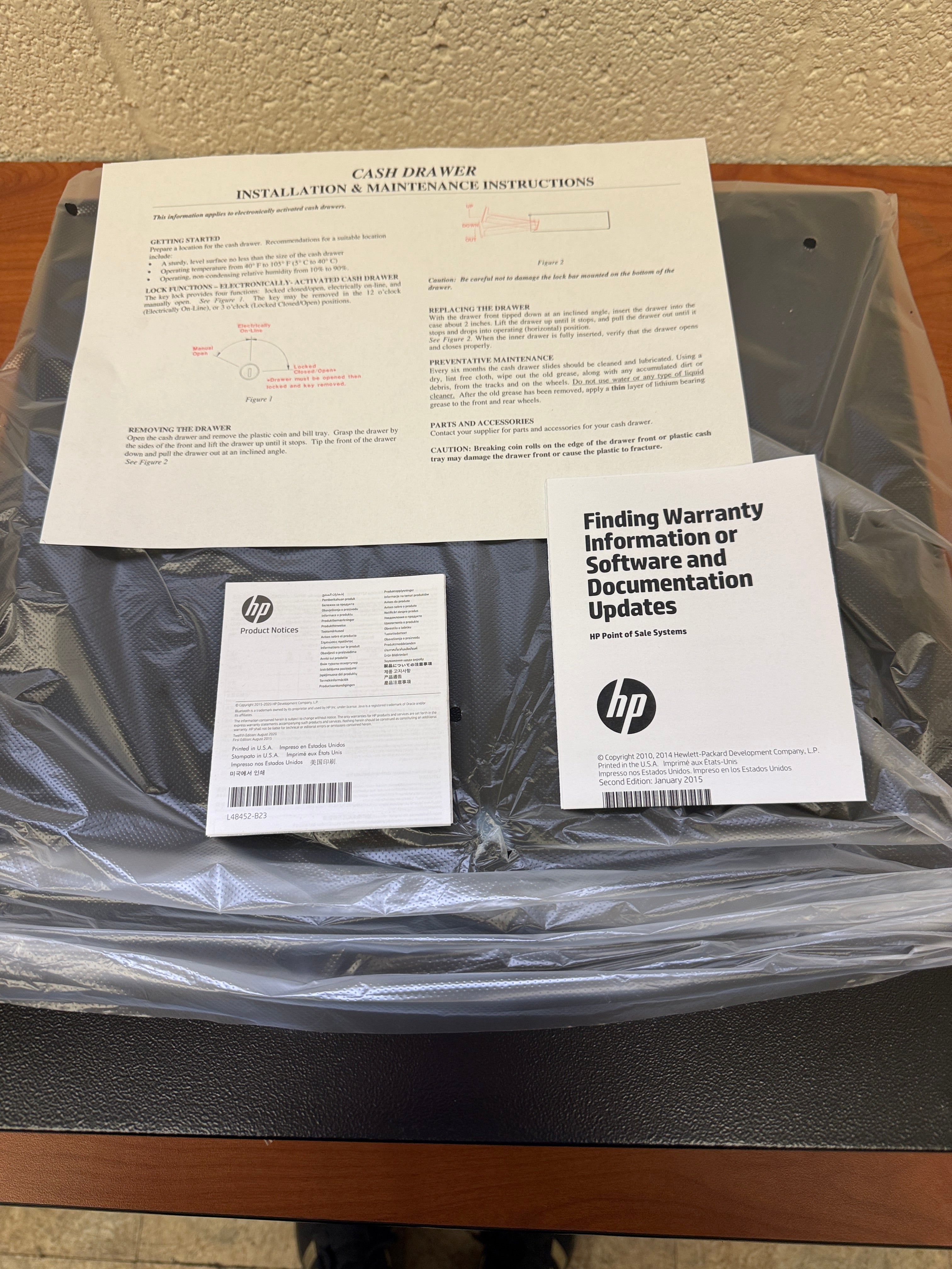 Standard Duty Cash Draw | HP | Model #VB400-BL1616