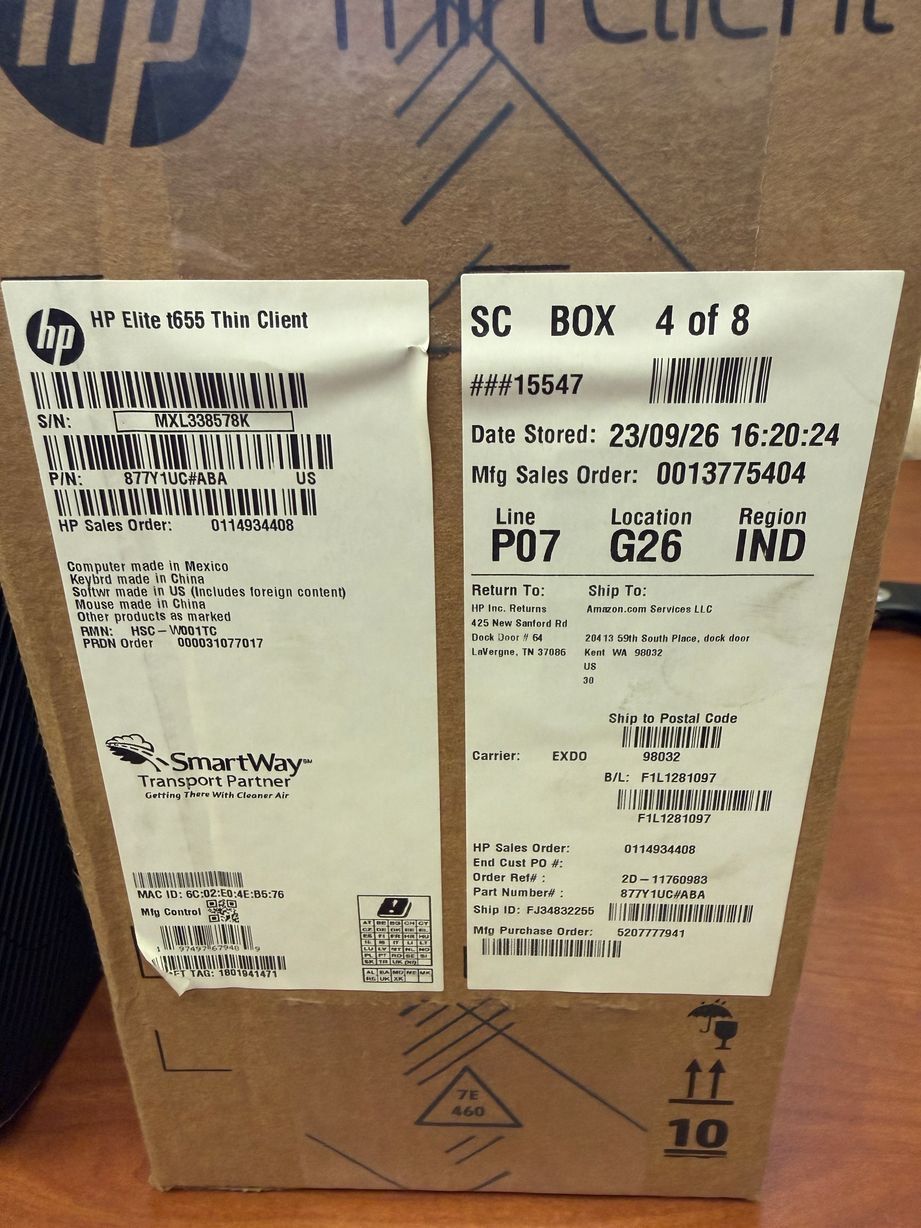 Elite t655 Thin Client PC | HP