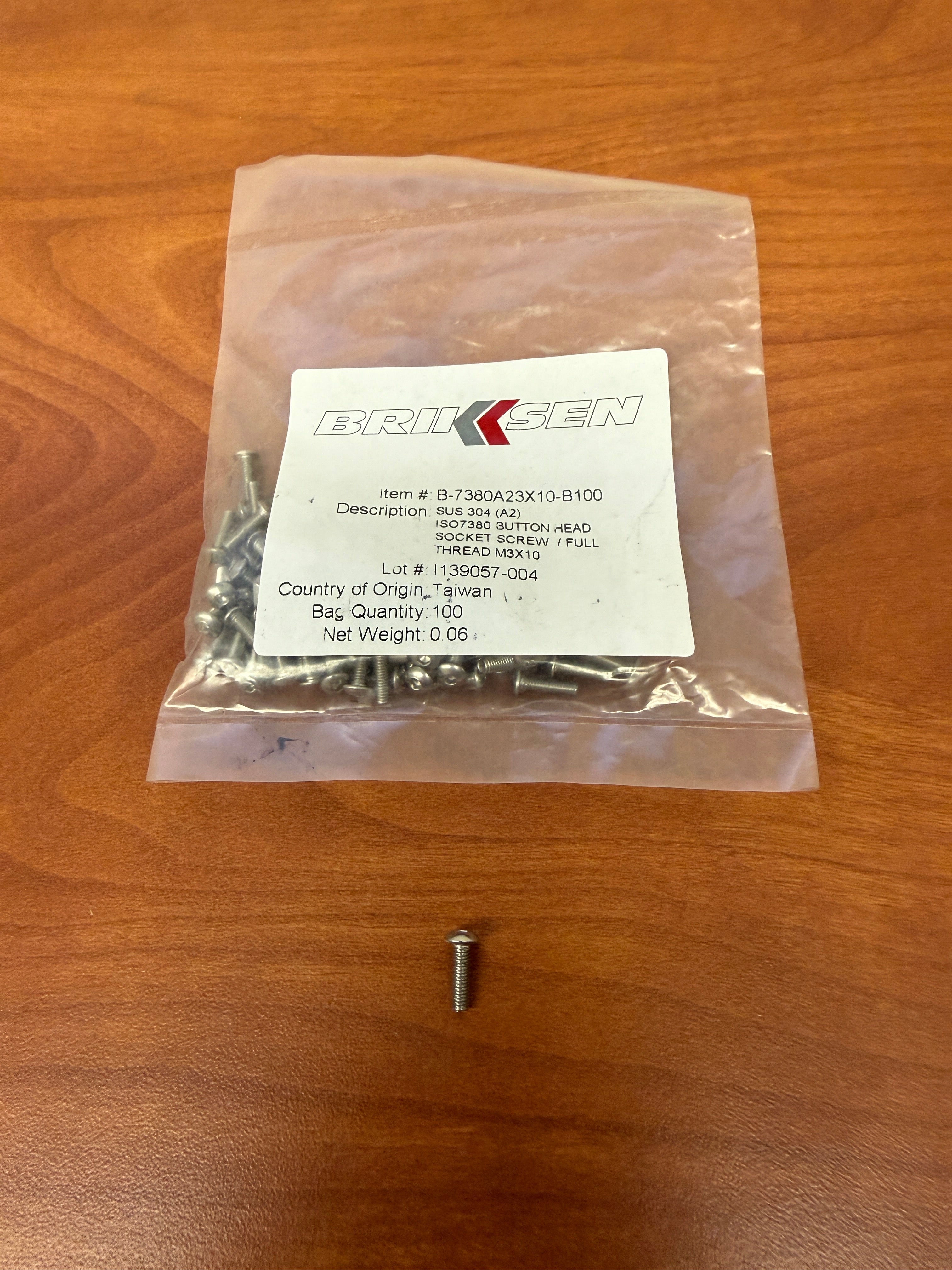 Button Hex Screw