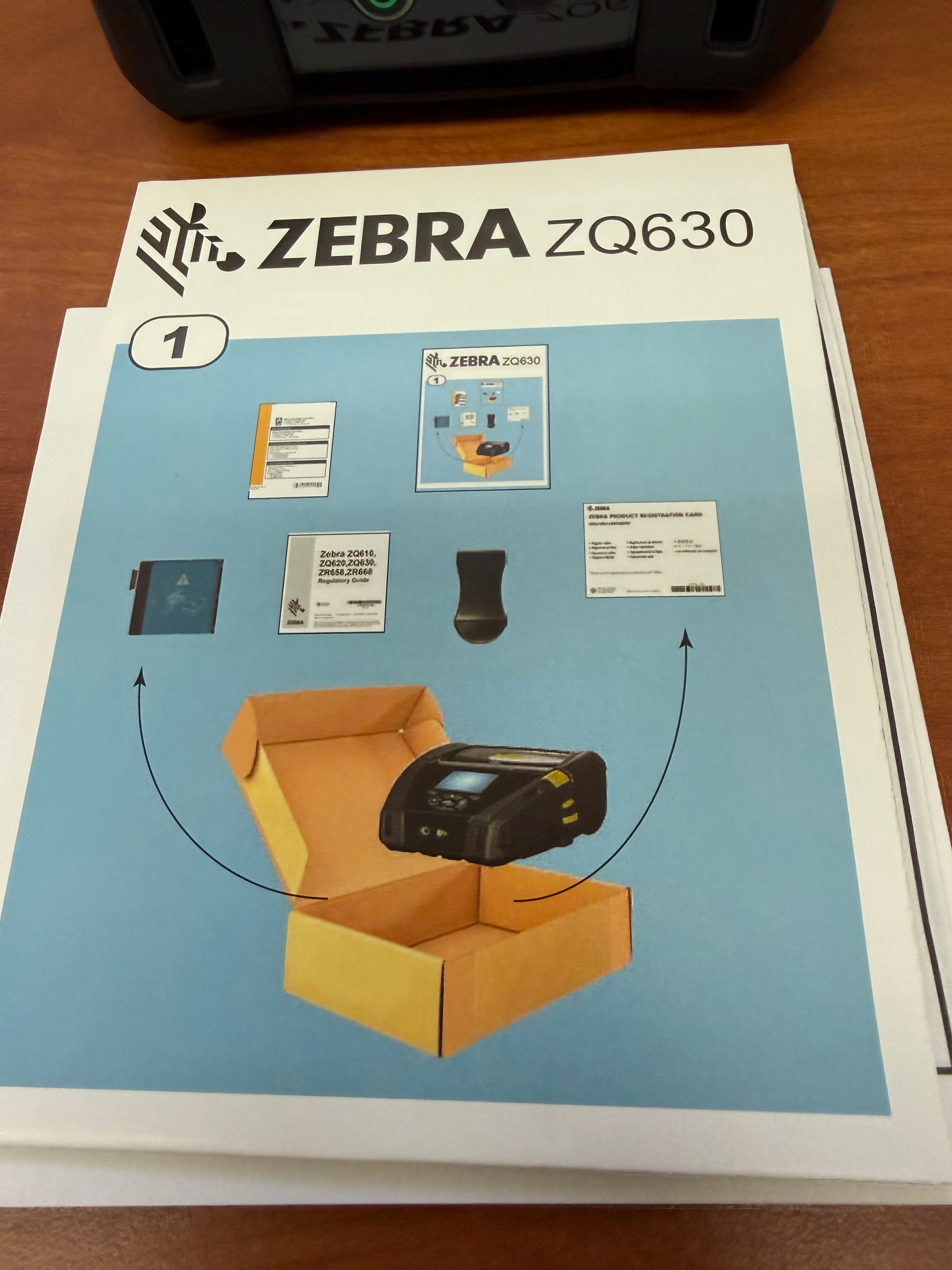 ZQ630 Plus RFID Mobile Printer | Zebra