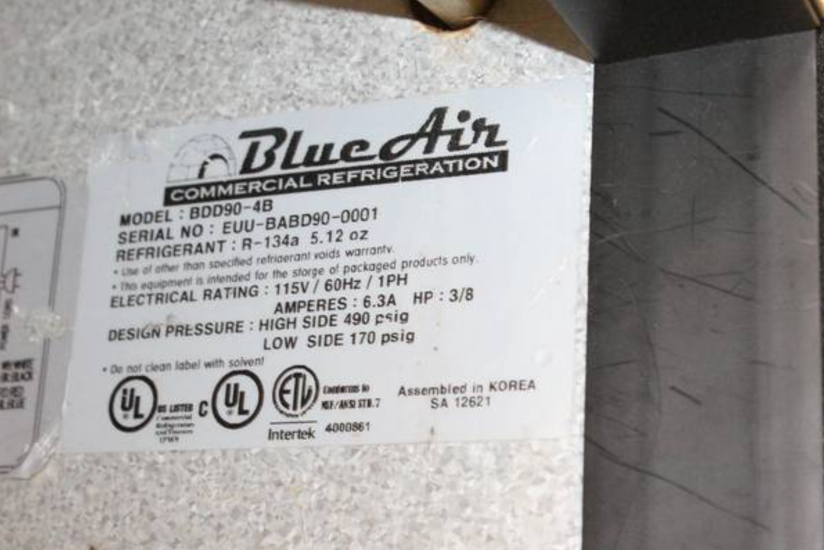 8 Tap Keggerator | Blue Air | Model # BDD90-4B | 115 Volt
