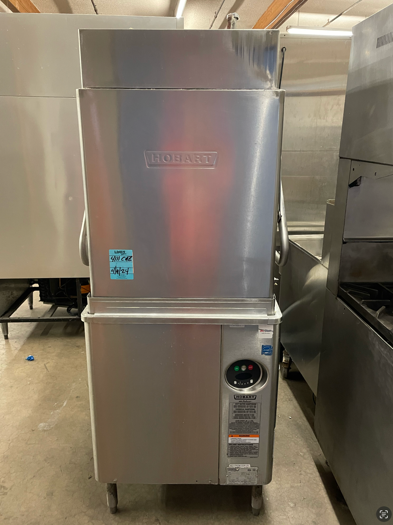 Dishwasher | Hobart | Model # AM15T | 240 Volt