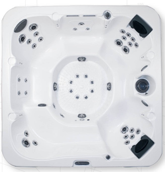 Hot Tub | D1 | Meridian | Vintage Cedar Brown Skirt | s/n L-9a | 240 Volt