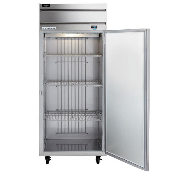 Solid Door Reach In Freezer | Beverage-Air | Model # HF1WHC-1S | 115 Volts