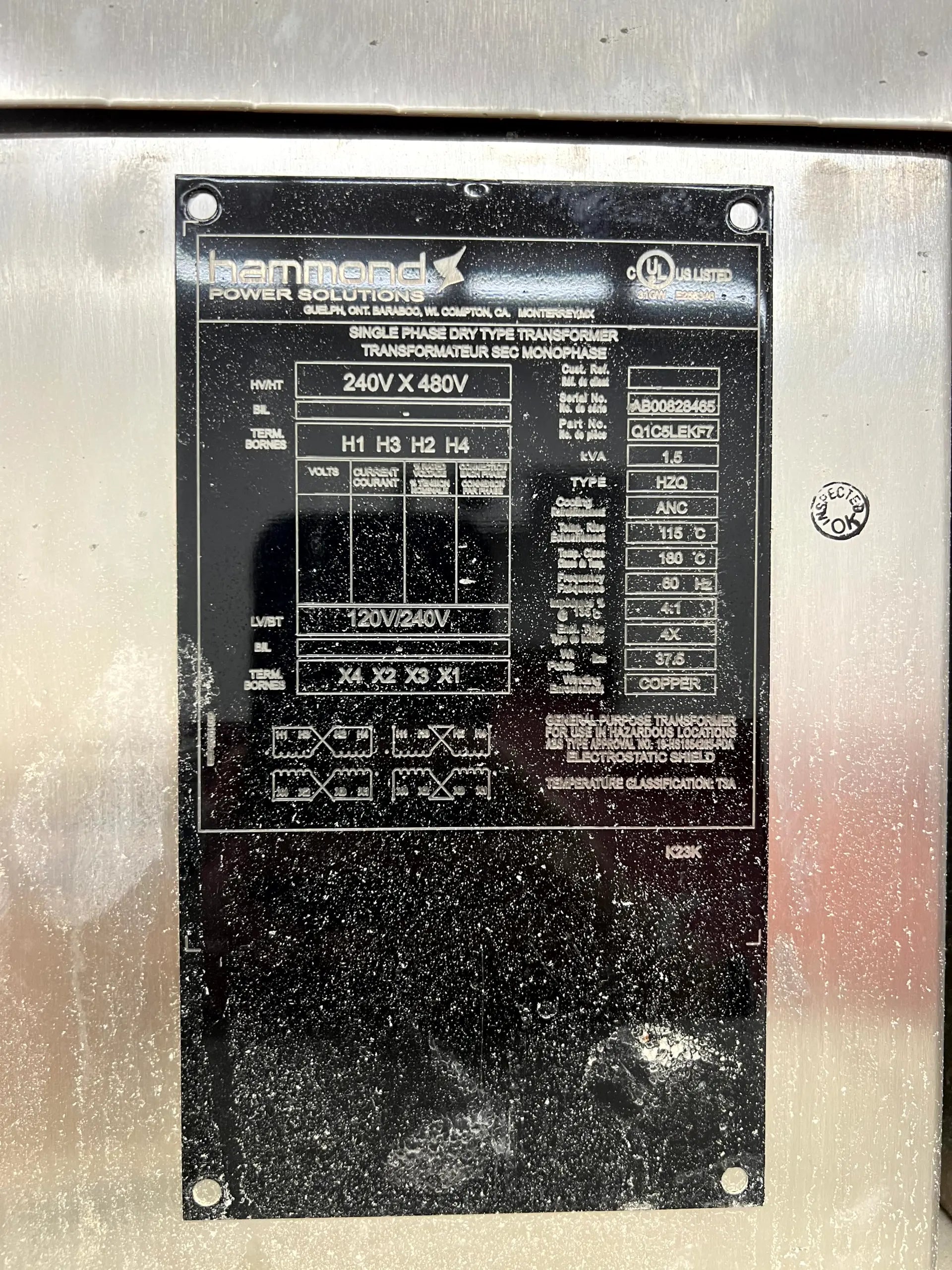 Smokehouse & Dehydrator Oven| Fusion Tech | Model N/A | 240 / 380 Volt