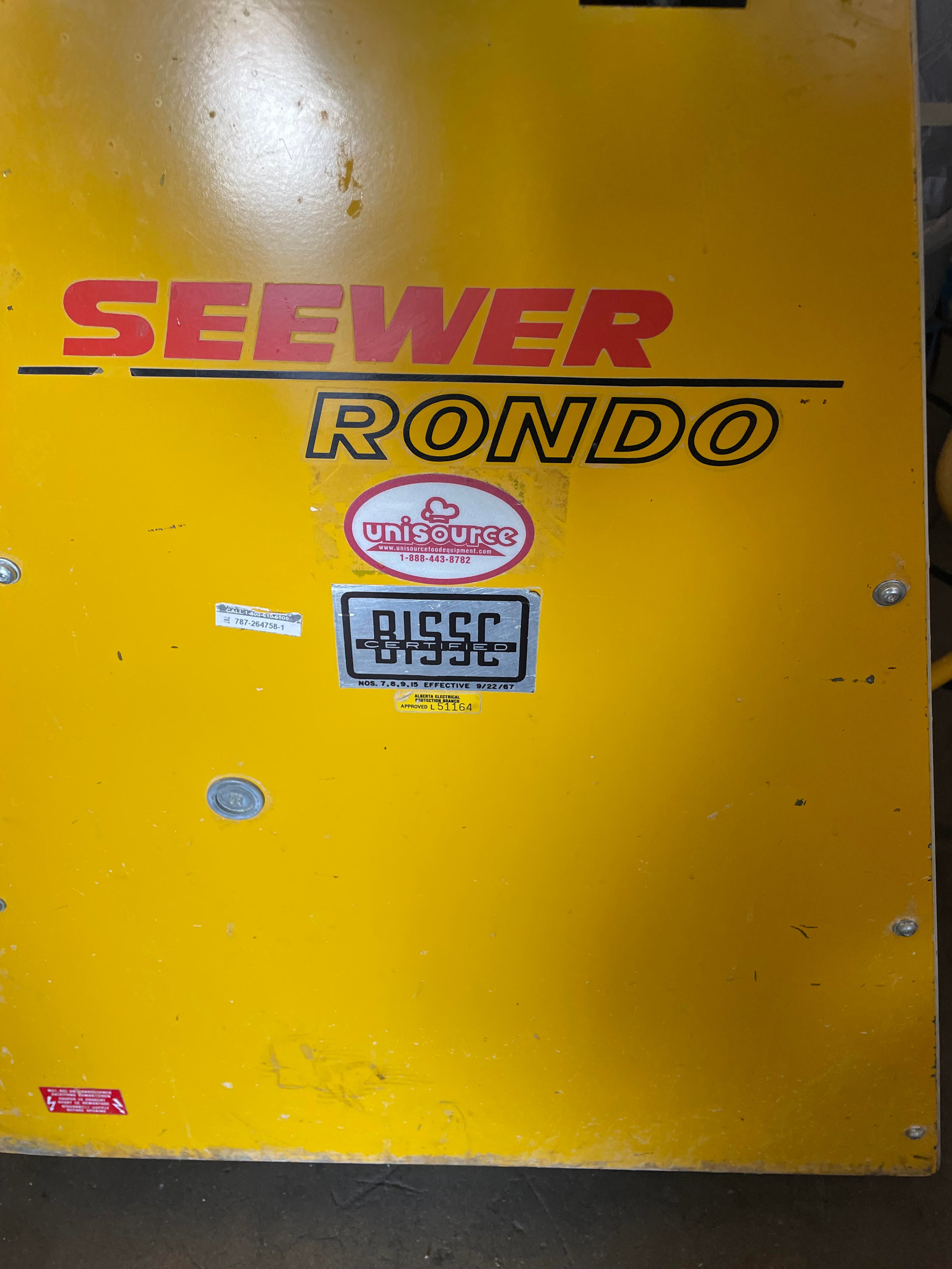 Dough Sheeter (Reversable) | Rondo | Model # SS063 | 220 Volt