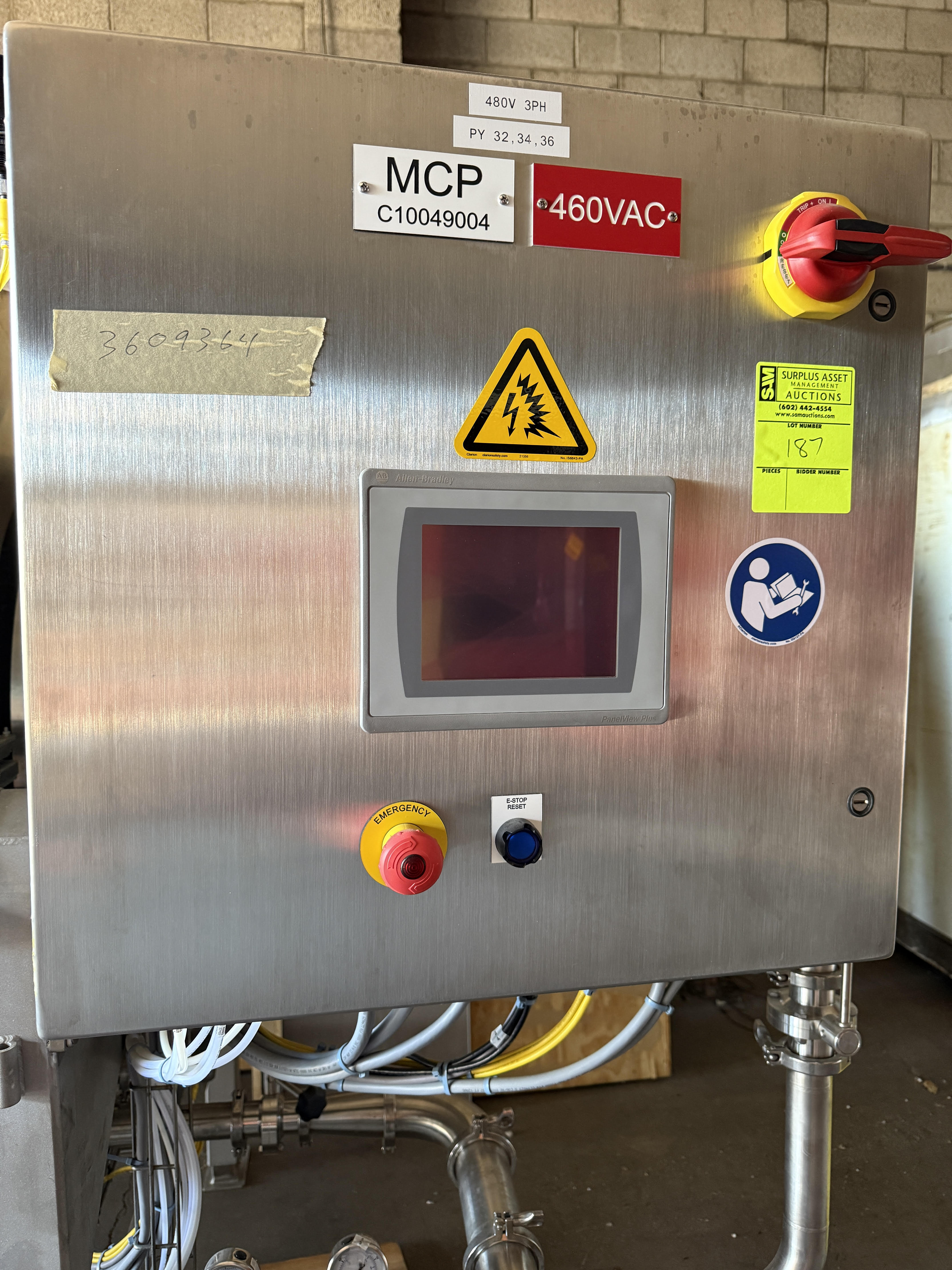 Blancher (2023) | Lyco | Model # Rotary Drum Blancher | 480V-3 Phase