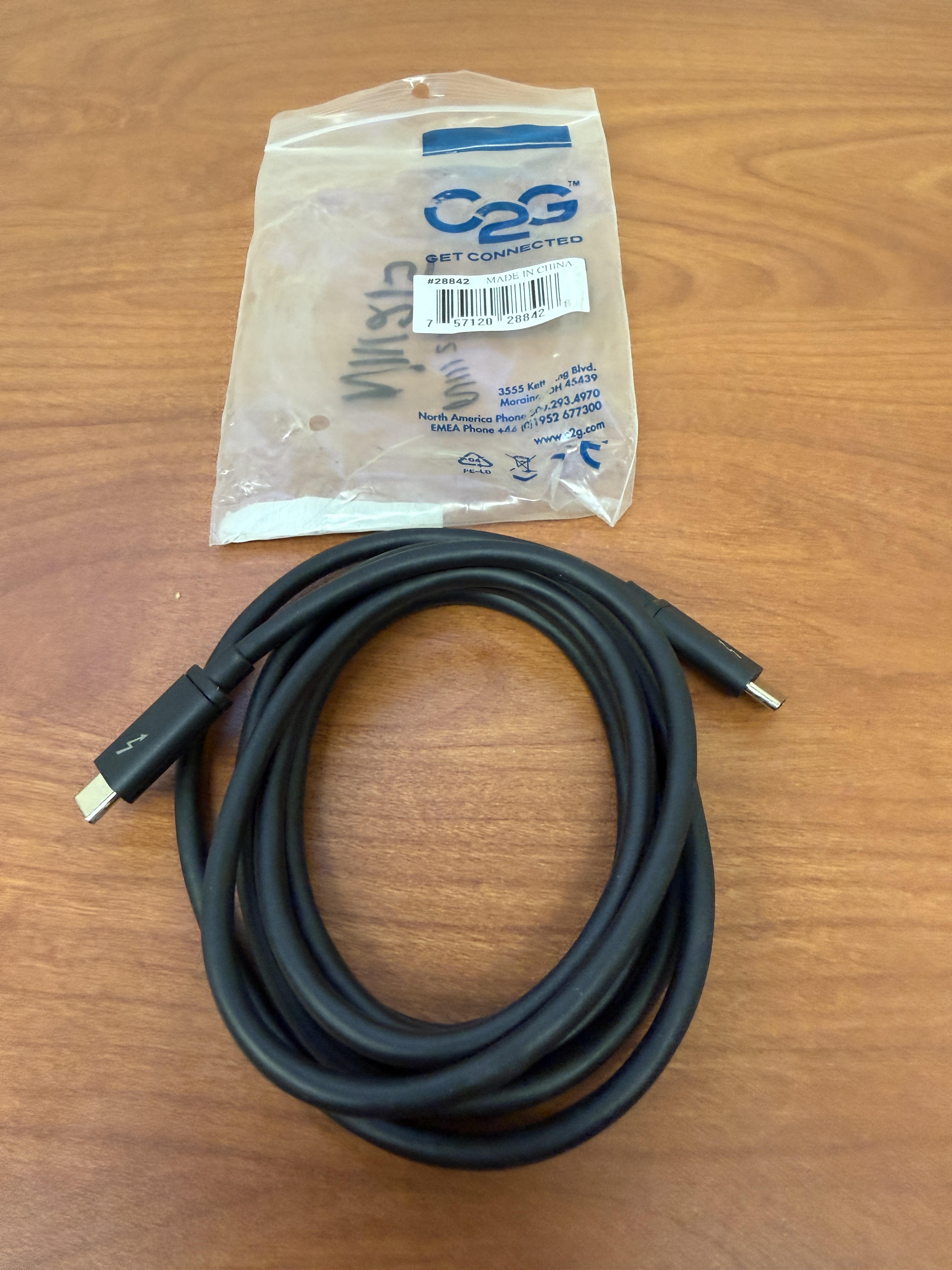 Thunderbolt 3 USB-C Cable